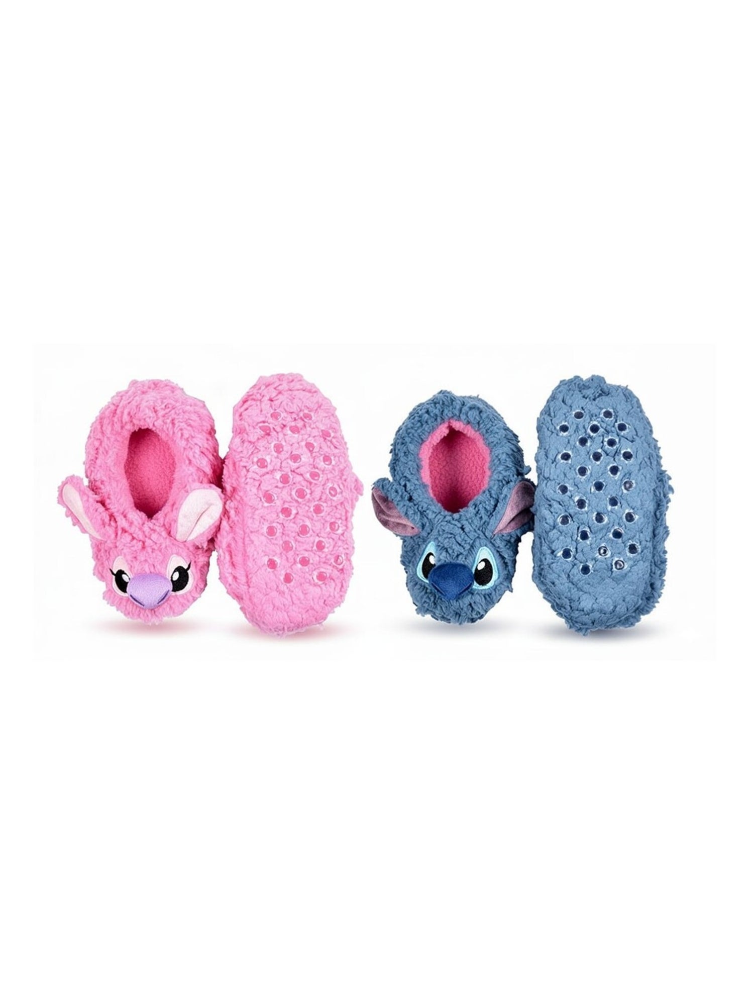 Pack de Chaussons Antidérapants Enfant LILO & STITCH (Lot de 2) - Bleu Rose