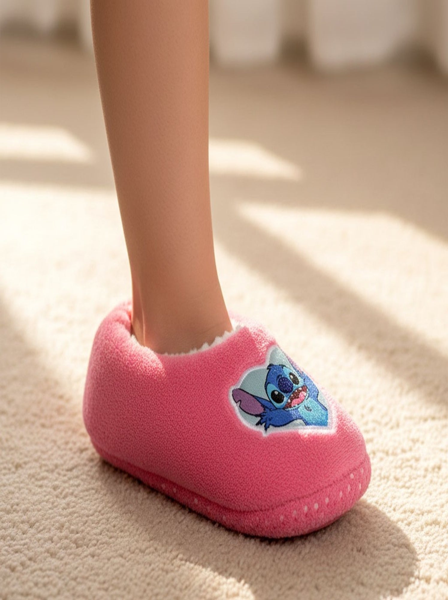 Pack de Chaussons Antidérapants Enfant LILO & STITCH (Lot de 2) - Rose/Multicolore