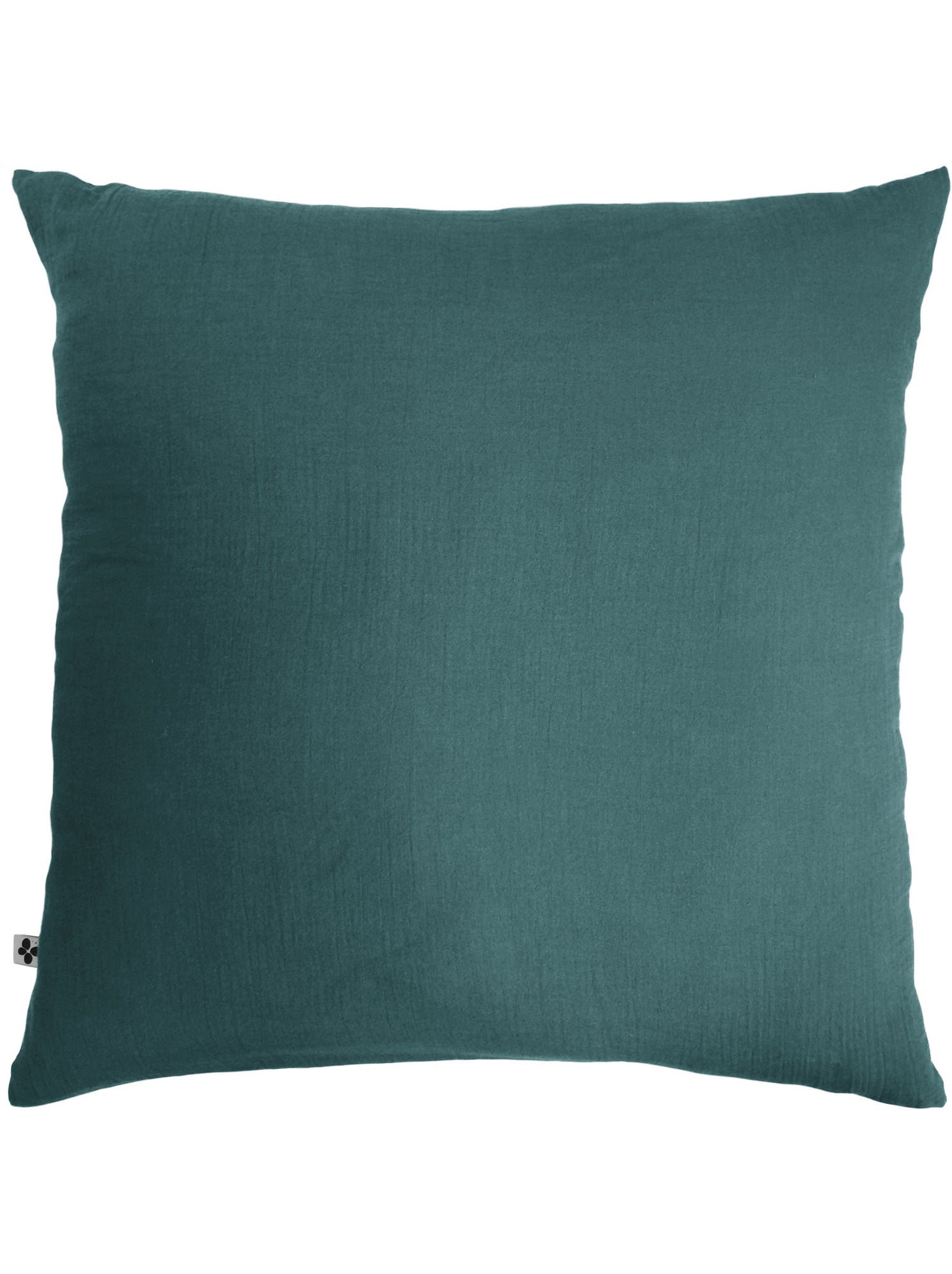 Pack gaze de coton — parure de couette + drap housse + 2 taies - Bleu