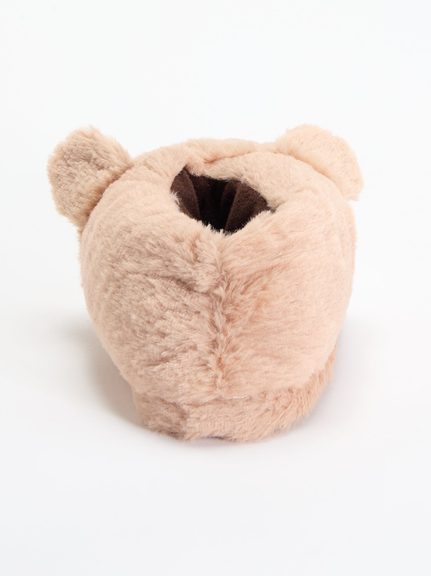 Paire de chaussons 'chiens' - Marron