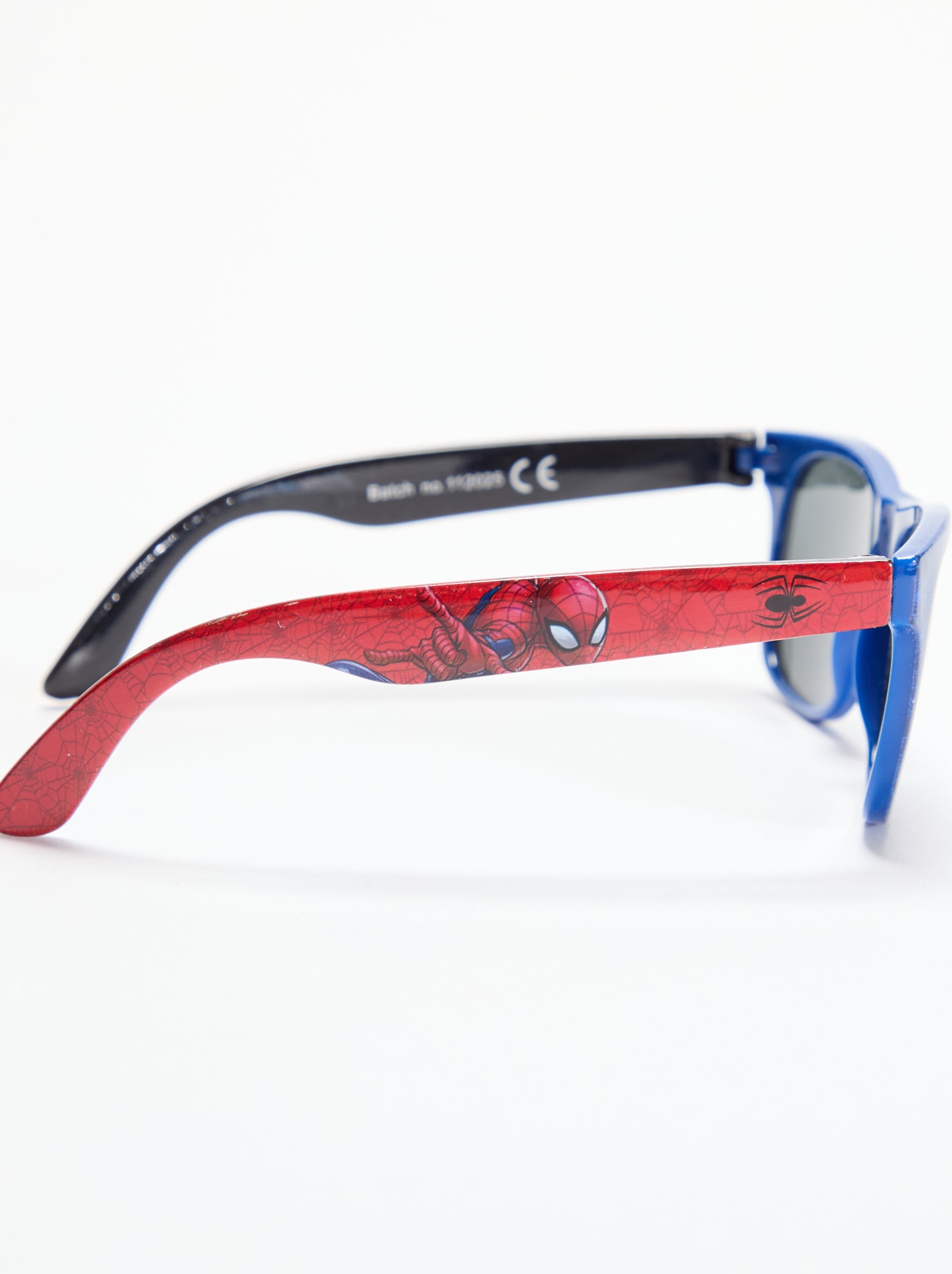Paire de lunette de soleil 'Marvel' 'Spiderman' classique unie - Bleu
