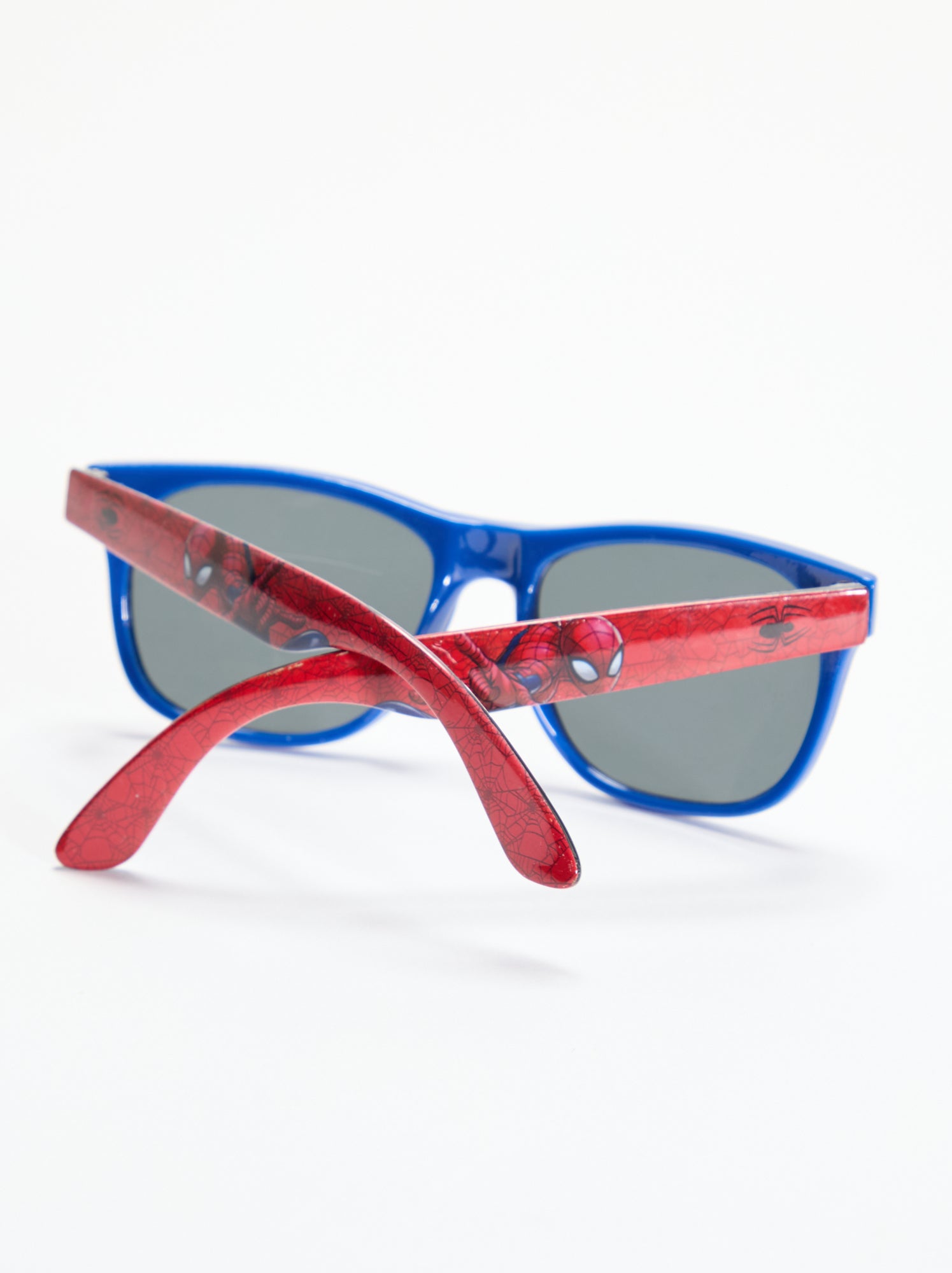 Paire de lunette de soleil 'Marvel' 'Spiderman' classique unie - Bleu