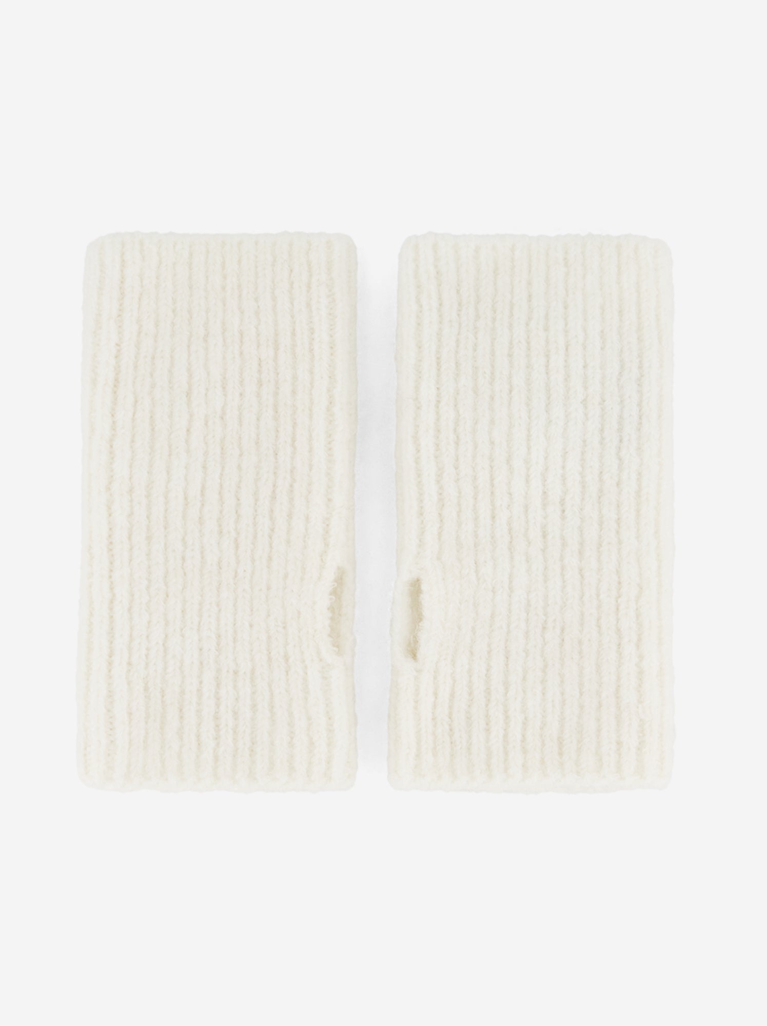Paire de mitaines sans doigts - Beige