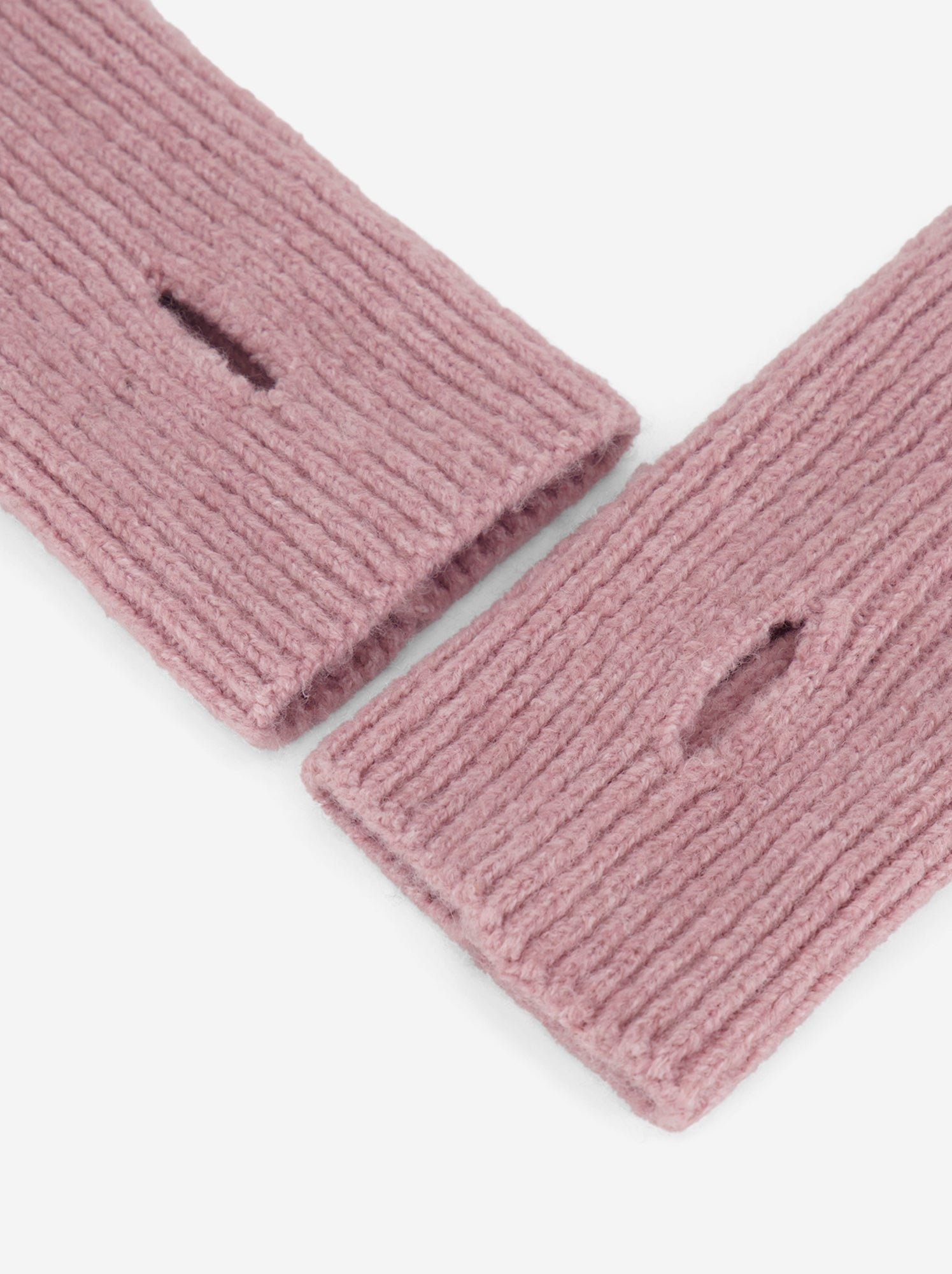 Paire de mitaines sans doigts - Rose