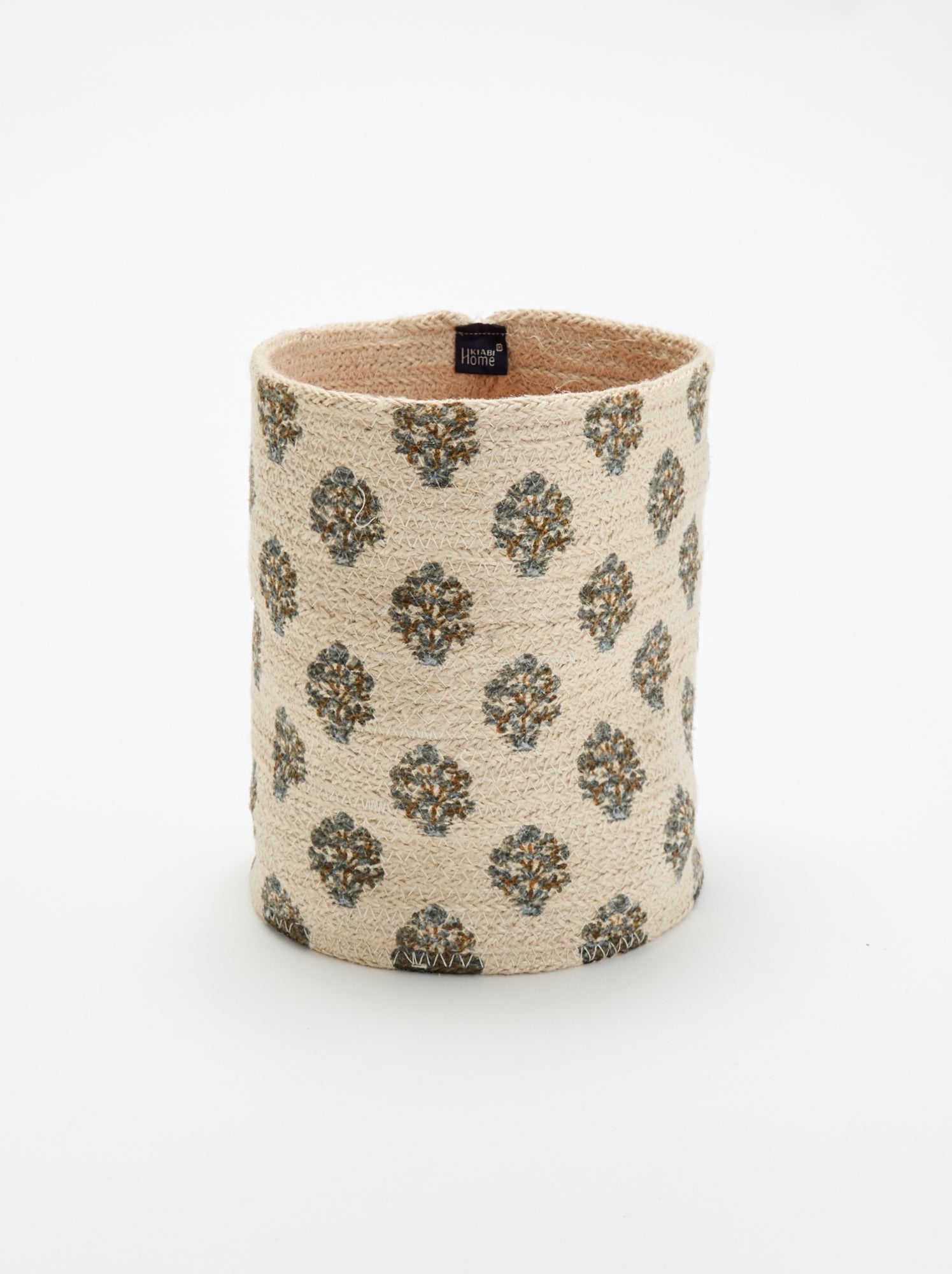 Panier de rangement en jute- Kiabi Home - Bleu