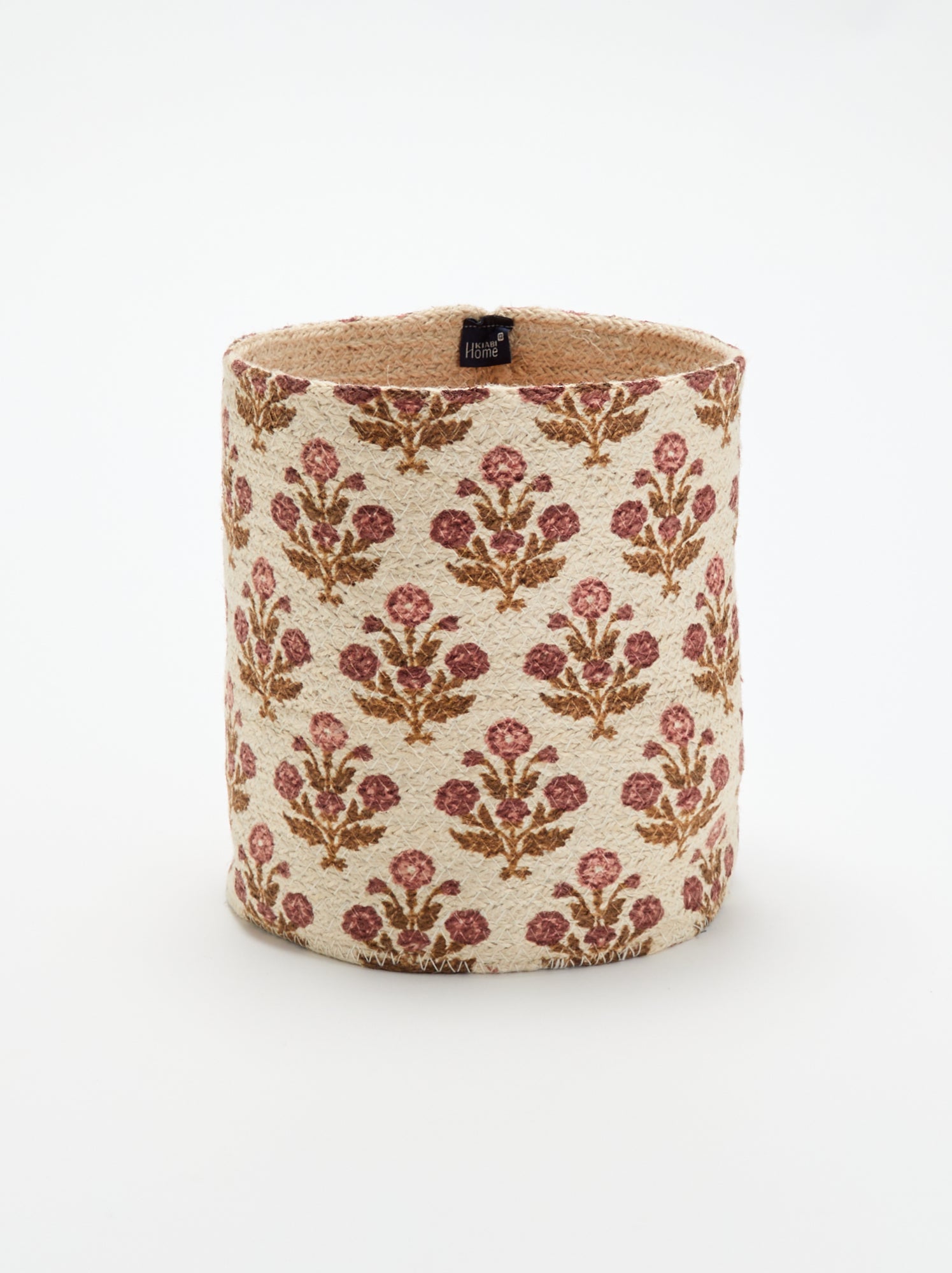Panier de rangement en jute- Kiabi Home - Rose