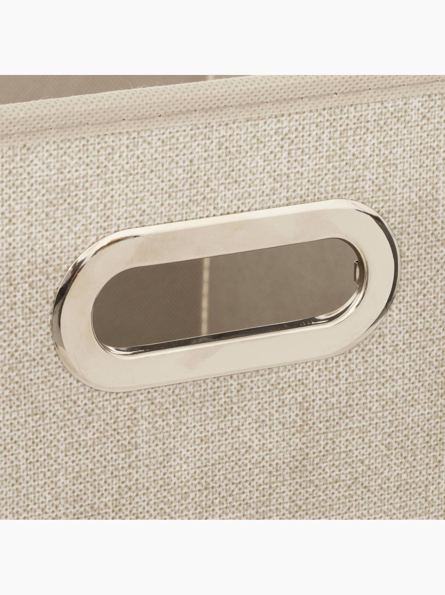 Panier de rangement en tissu cube mix'n modul - Beige
