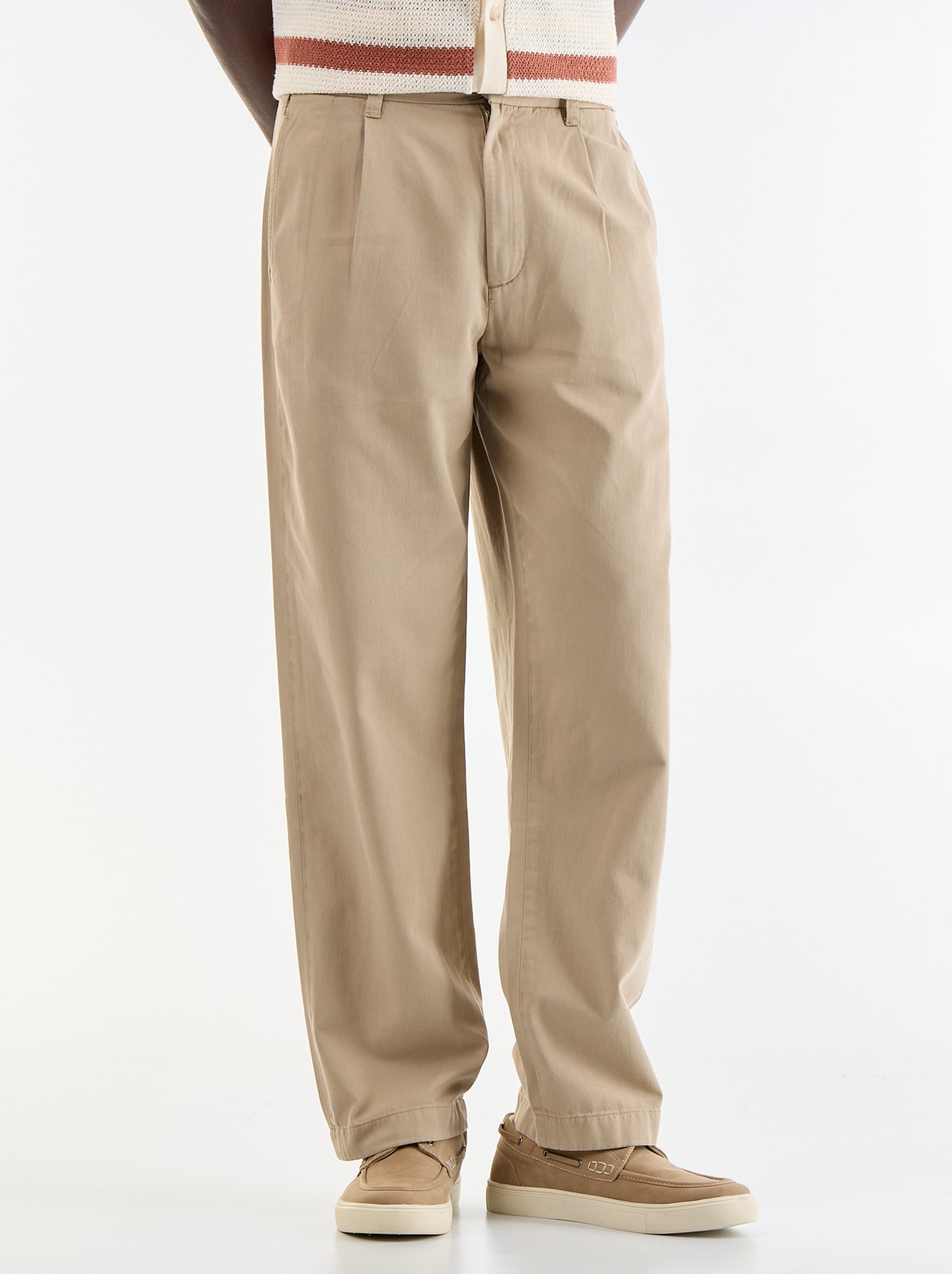 Pantalon au toucher doux - Beige