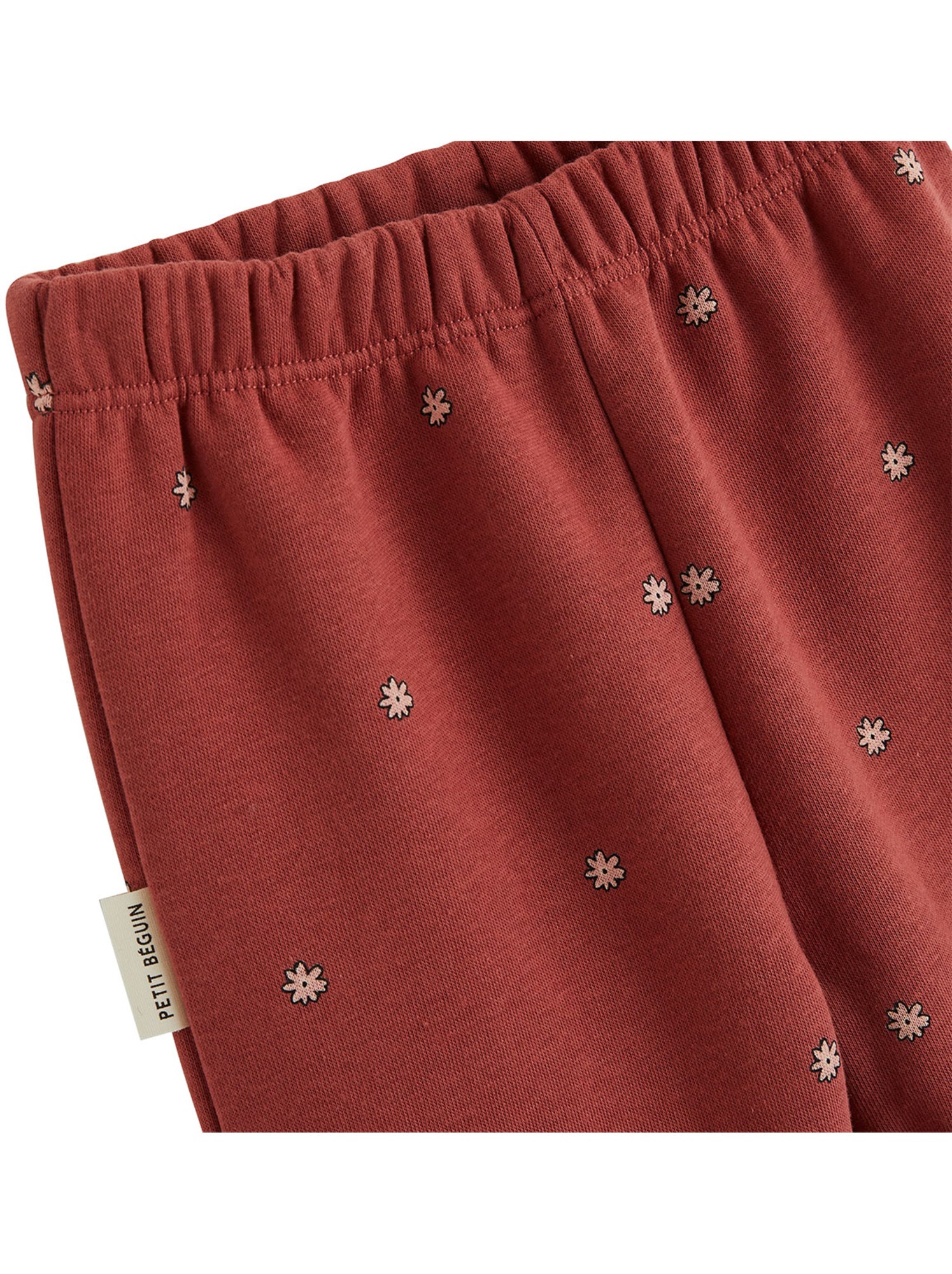 Pantalon bébé en molleton harmony - Rose
