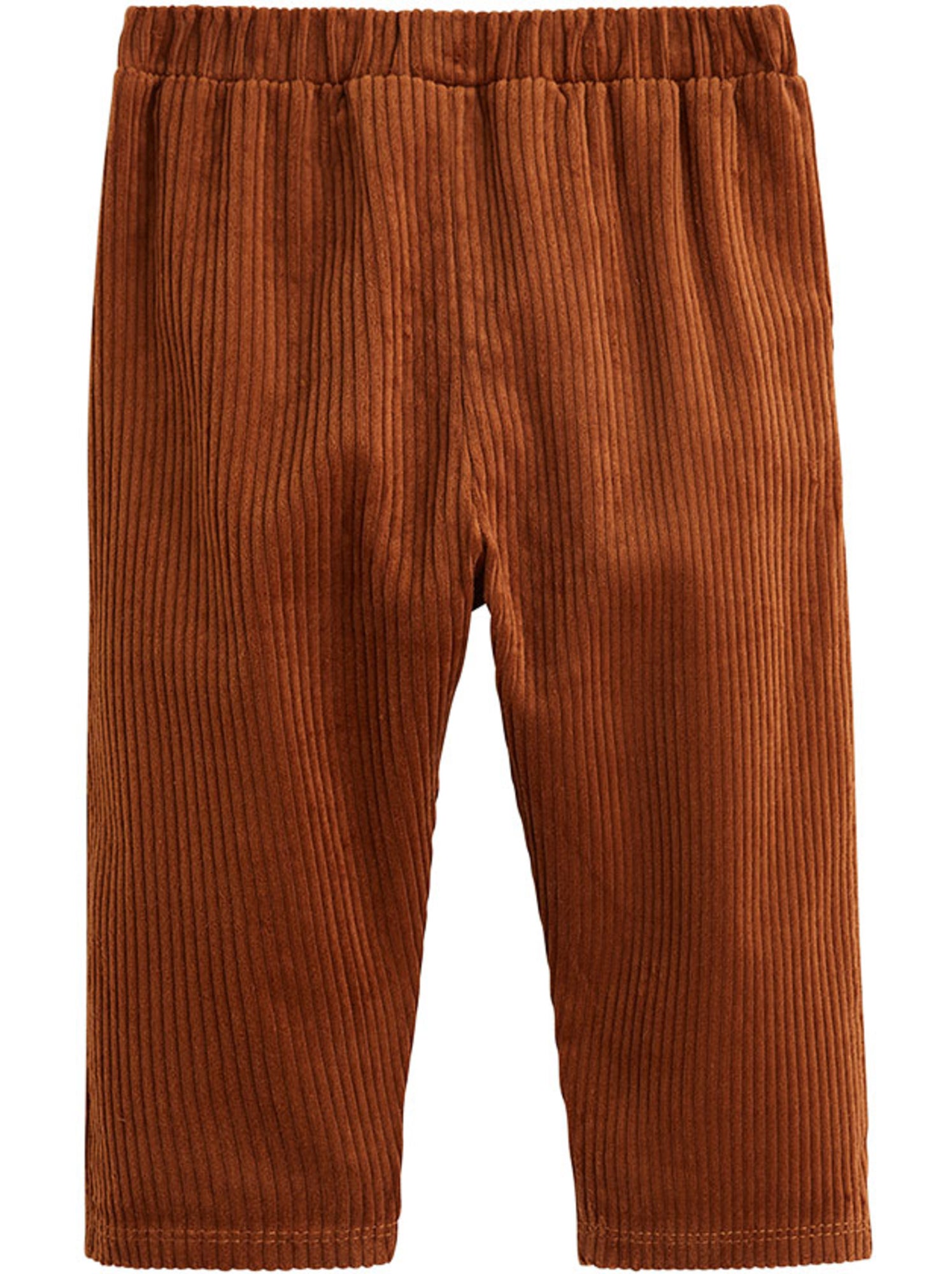 Pantalon bébé en velours côtelé moka - Marron