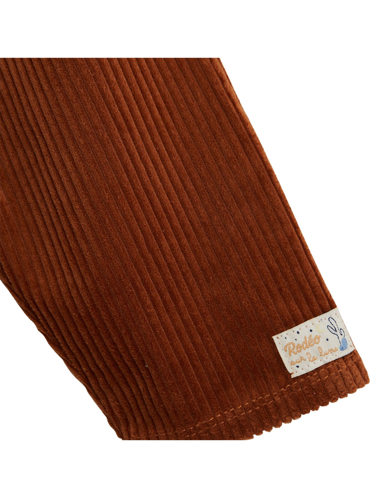 Pantalon bébé en velours côtelé moka - Marron