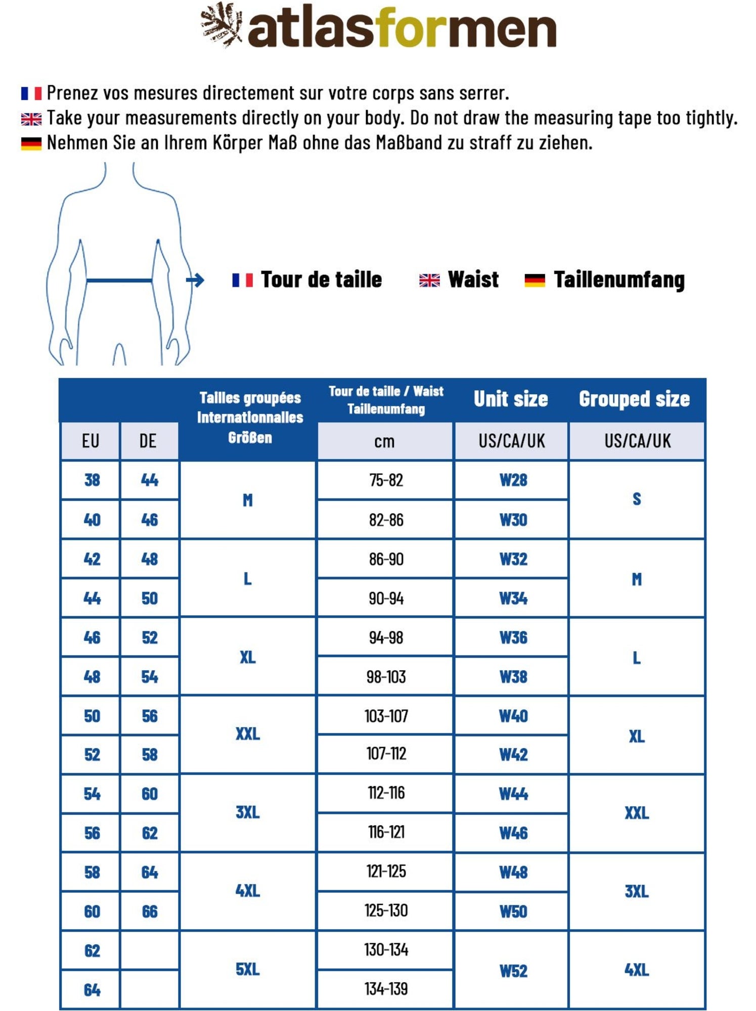 Pantalon Cargo en Velours Côtelé  - ATLAS FOR MEN - Camel
