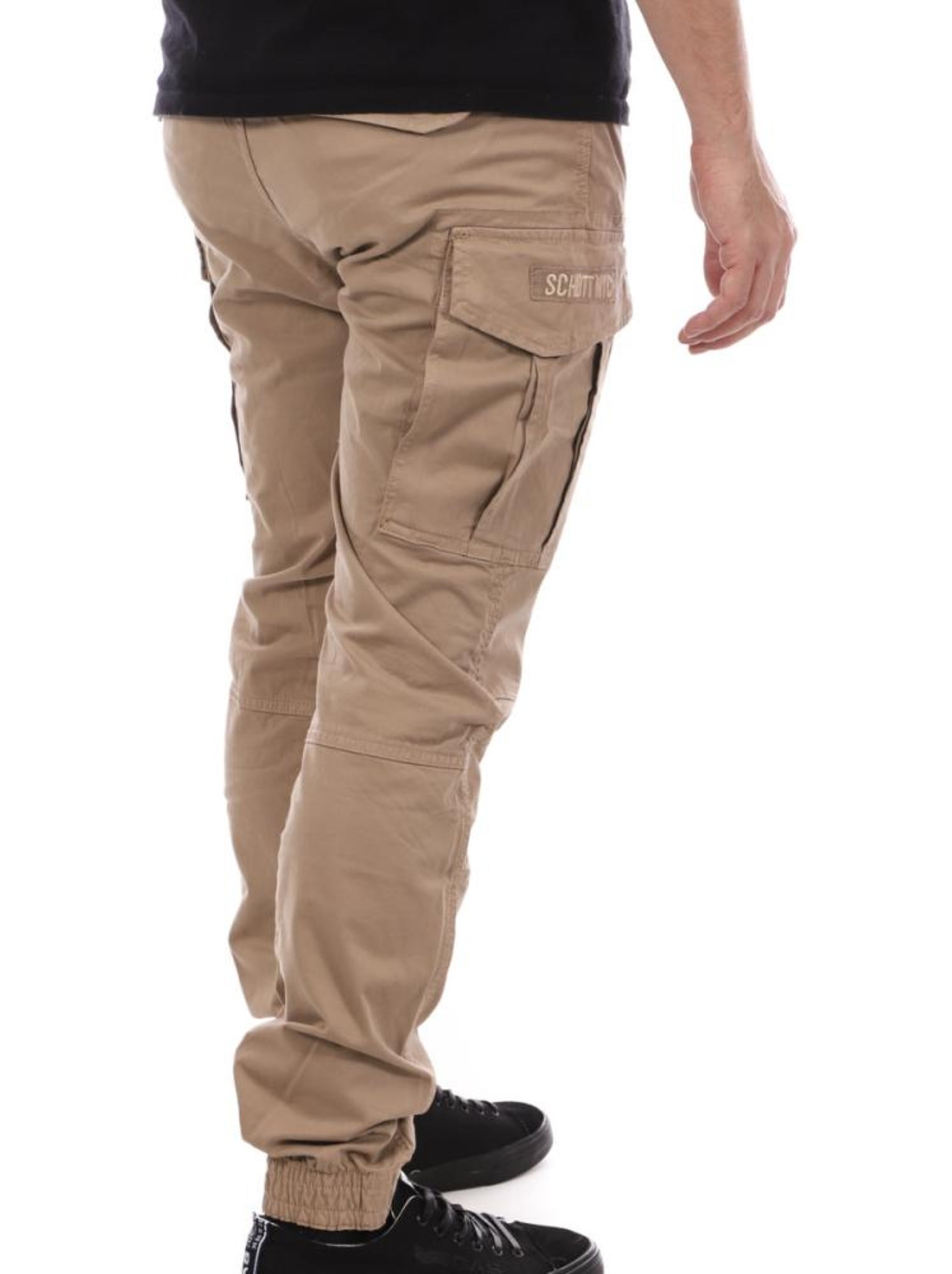 Pantalon Cargo Homme Schott - Beige