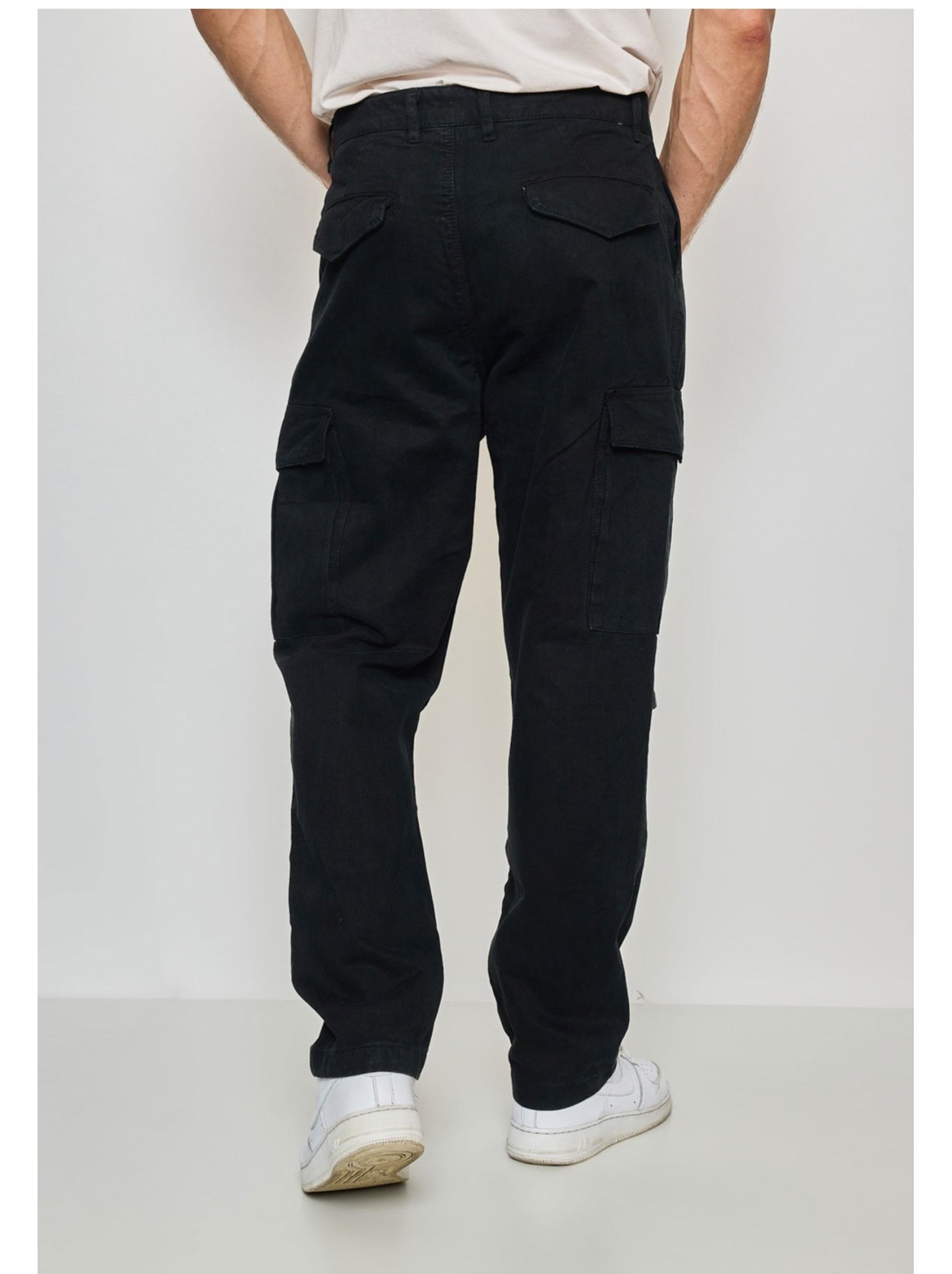 PANTALON CARGO Kebello - Noir Noir