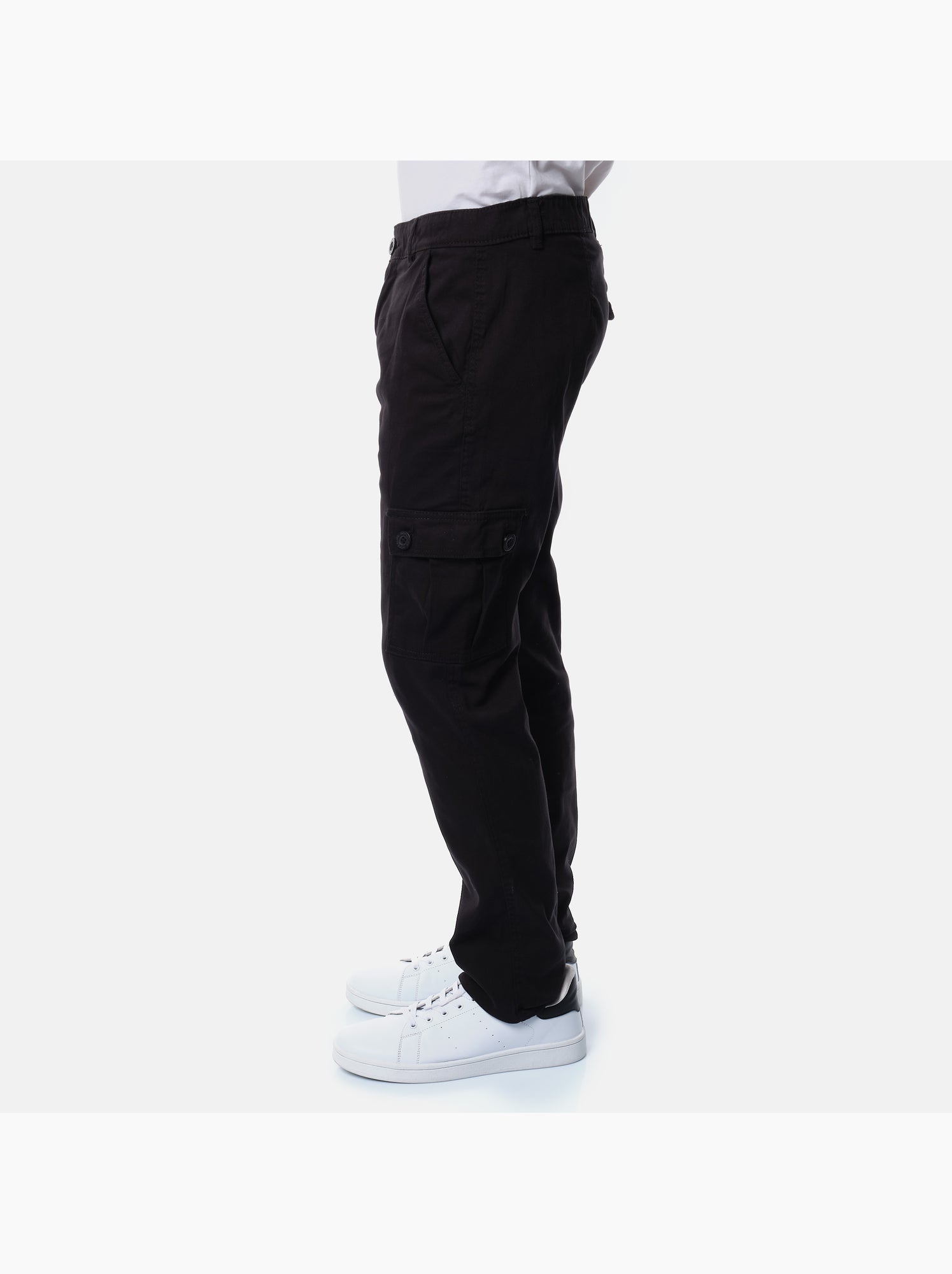 Pantalon cargo multi-poches - Noir