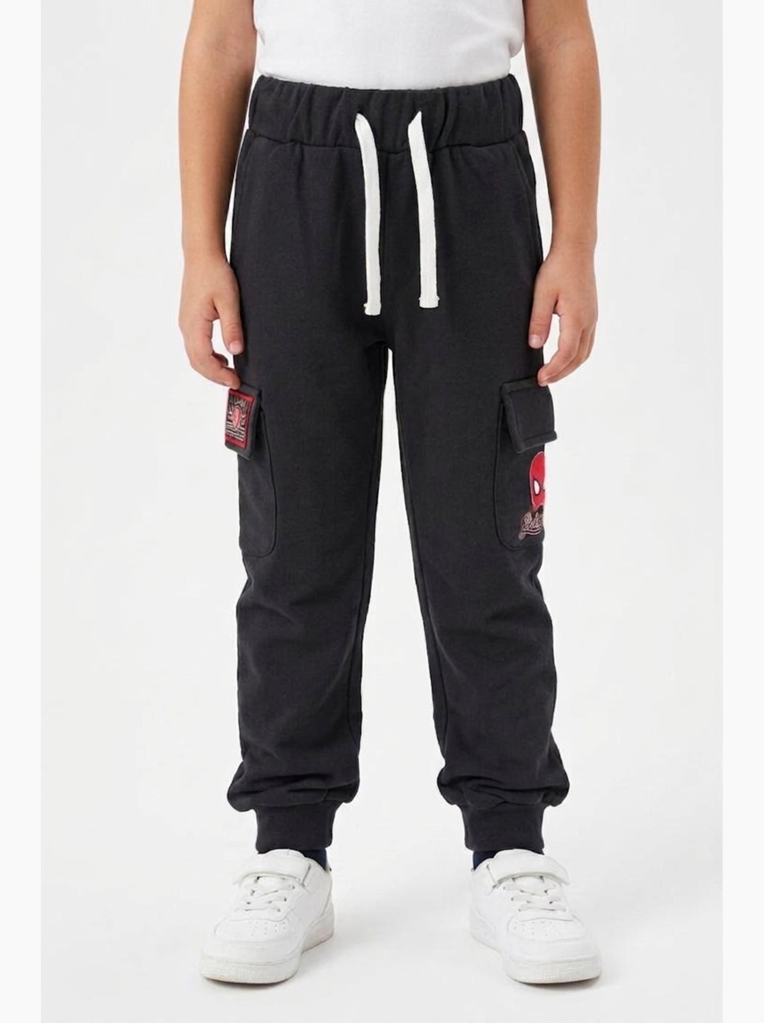 Pantalon cargo spider-man  | licence officielle - Noir