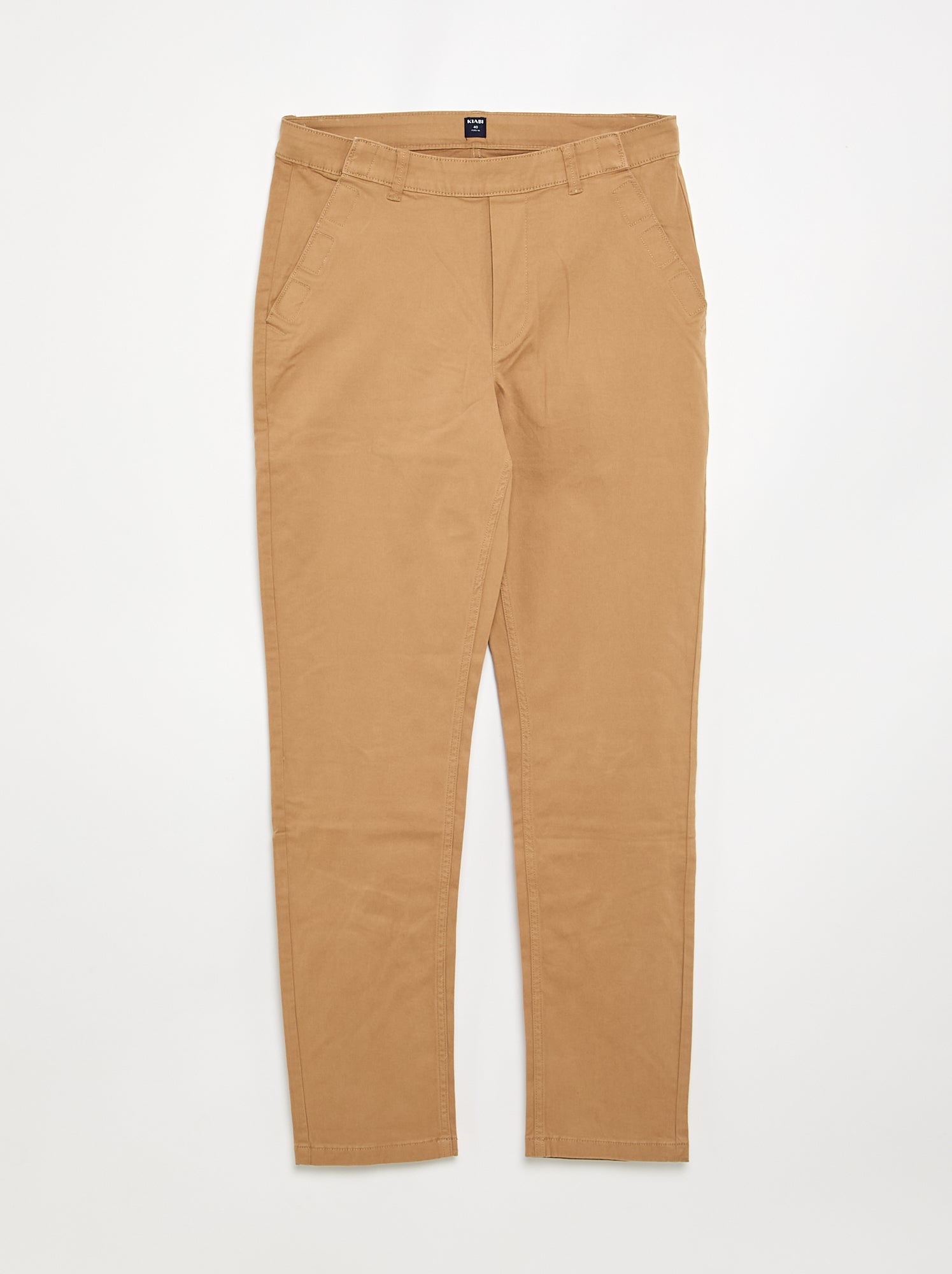 Pantalon chino - collection facile à enfiler - Beige