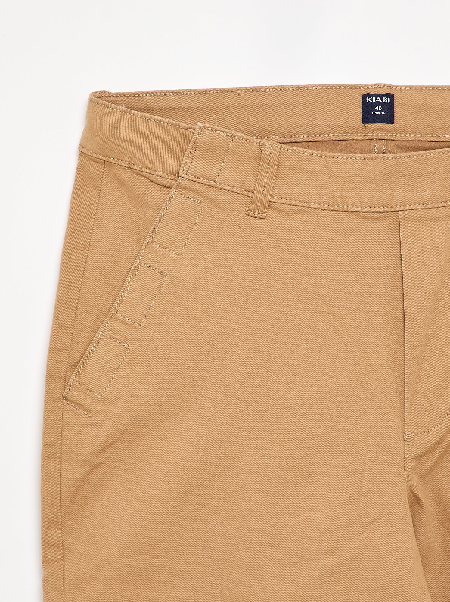 Pantalon chino - collection facile à enfiler - Beige
