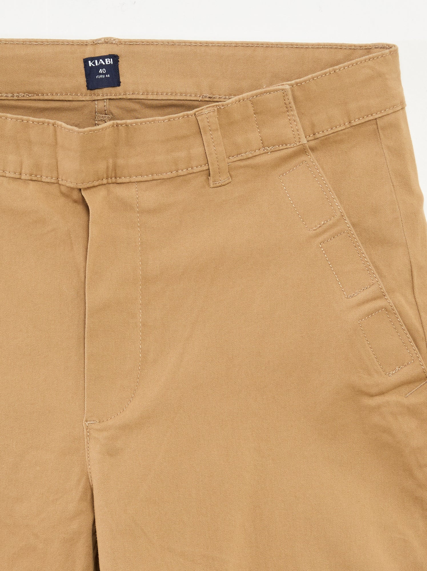 Pantalon chino - collection facile à enfiler - Beige