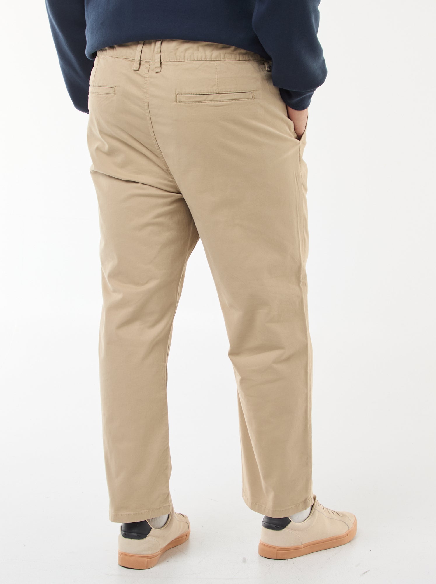 Pantalon chino droit - L30 - Beige