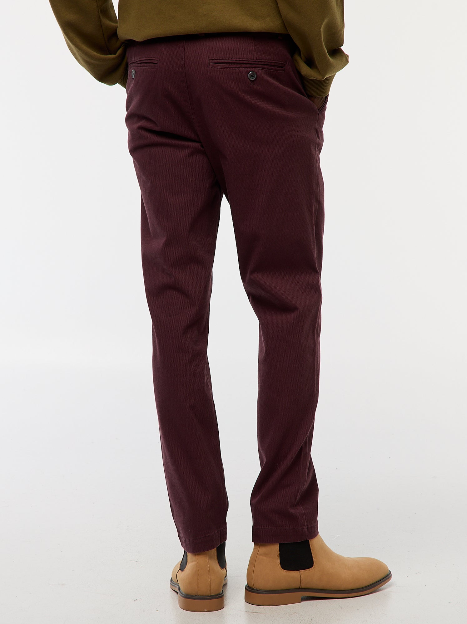 Pantalon chino en twill - Violet
