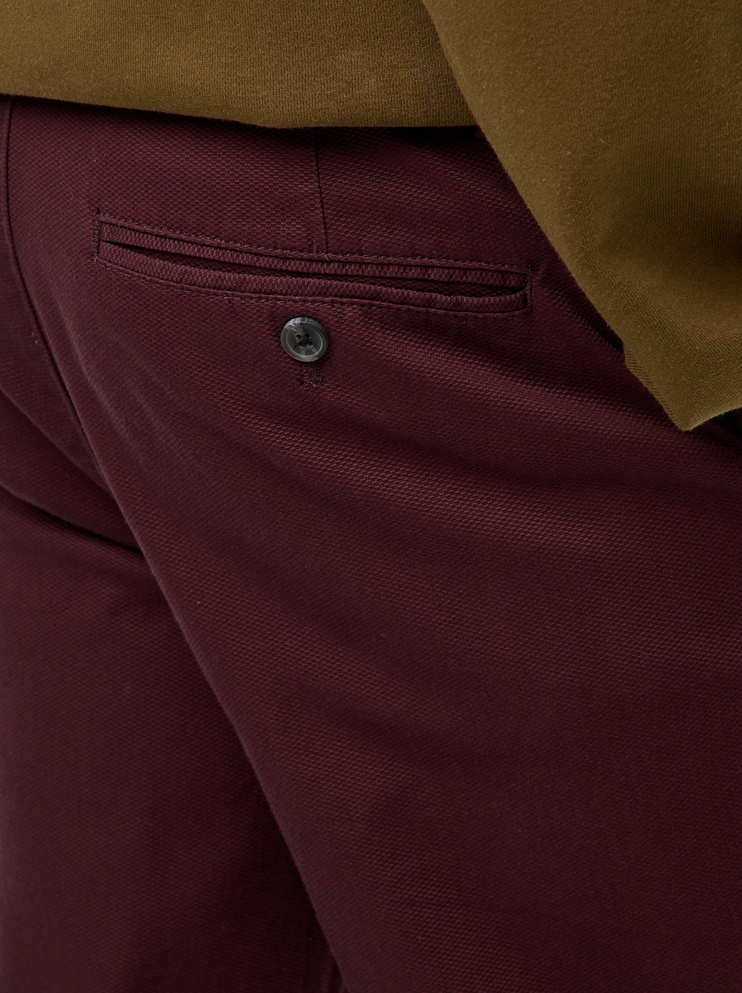 Pantalon chino en twill - Violet