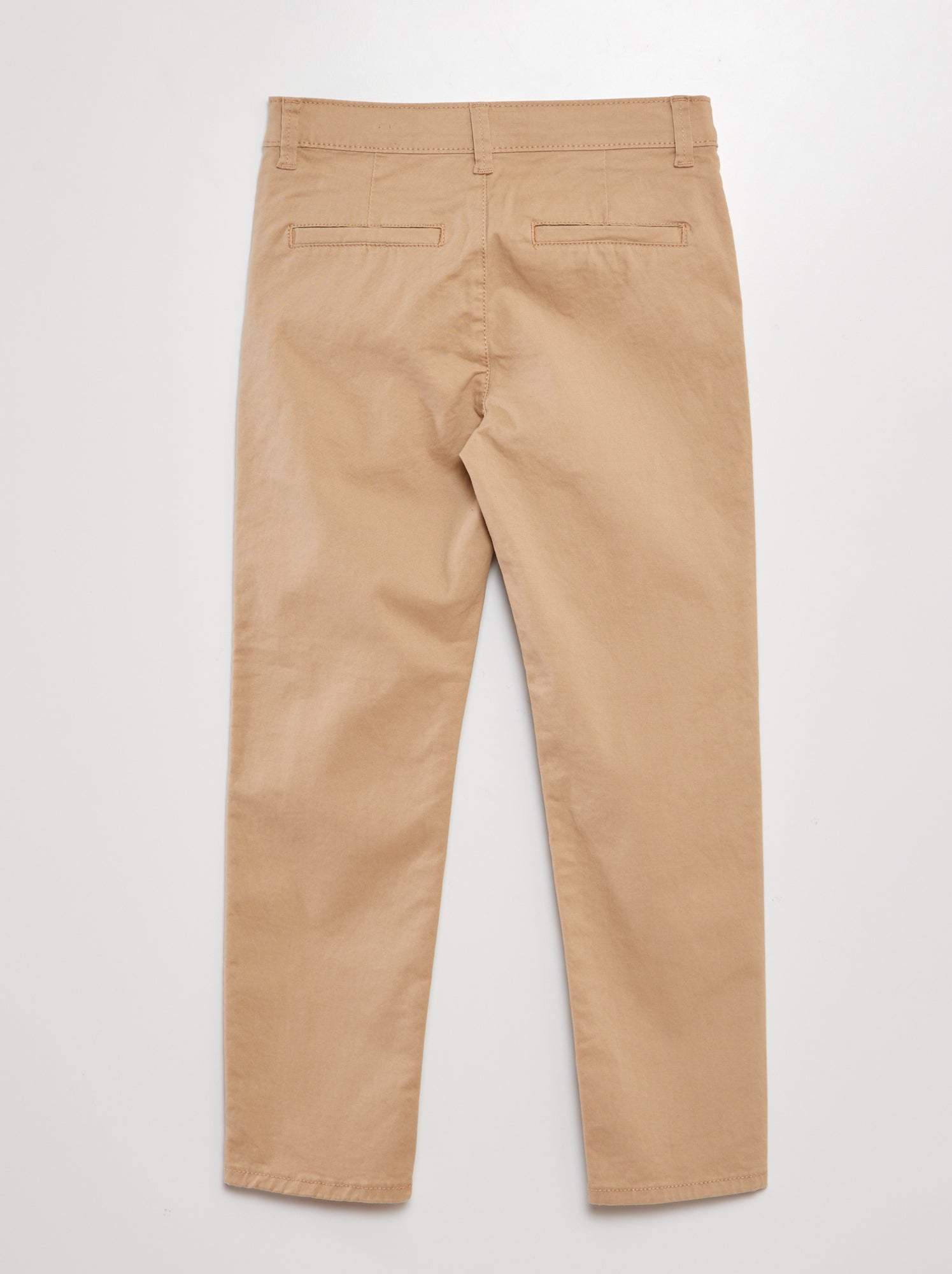 Pantalon chino slim - Beige