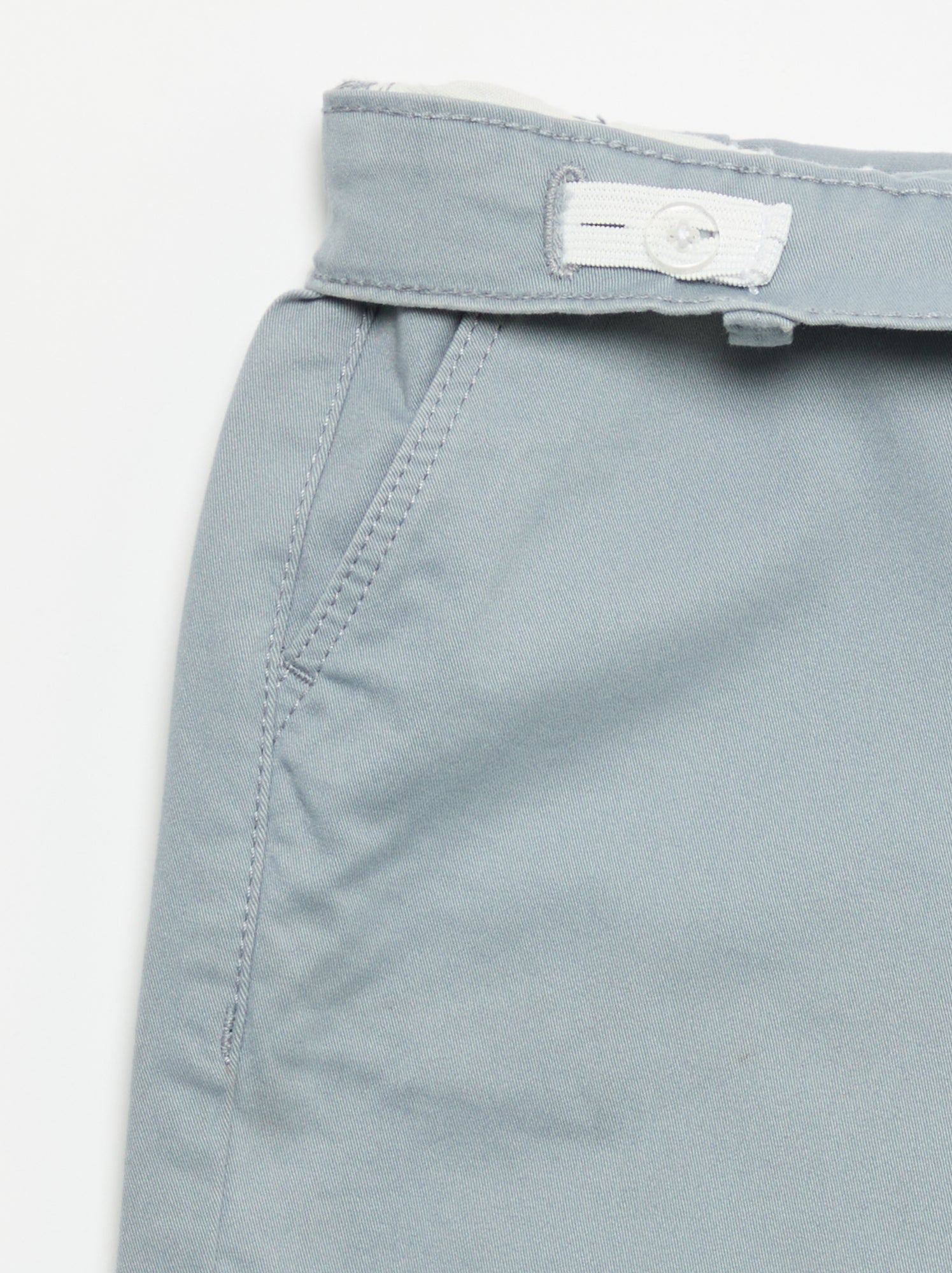 Pantalon chino slim - Bleu (BTF83_28)