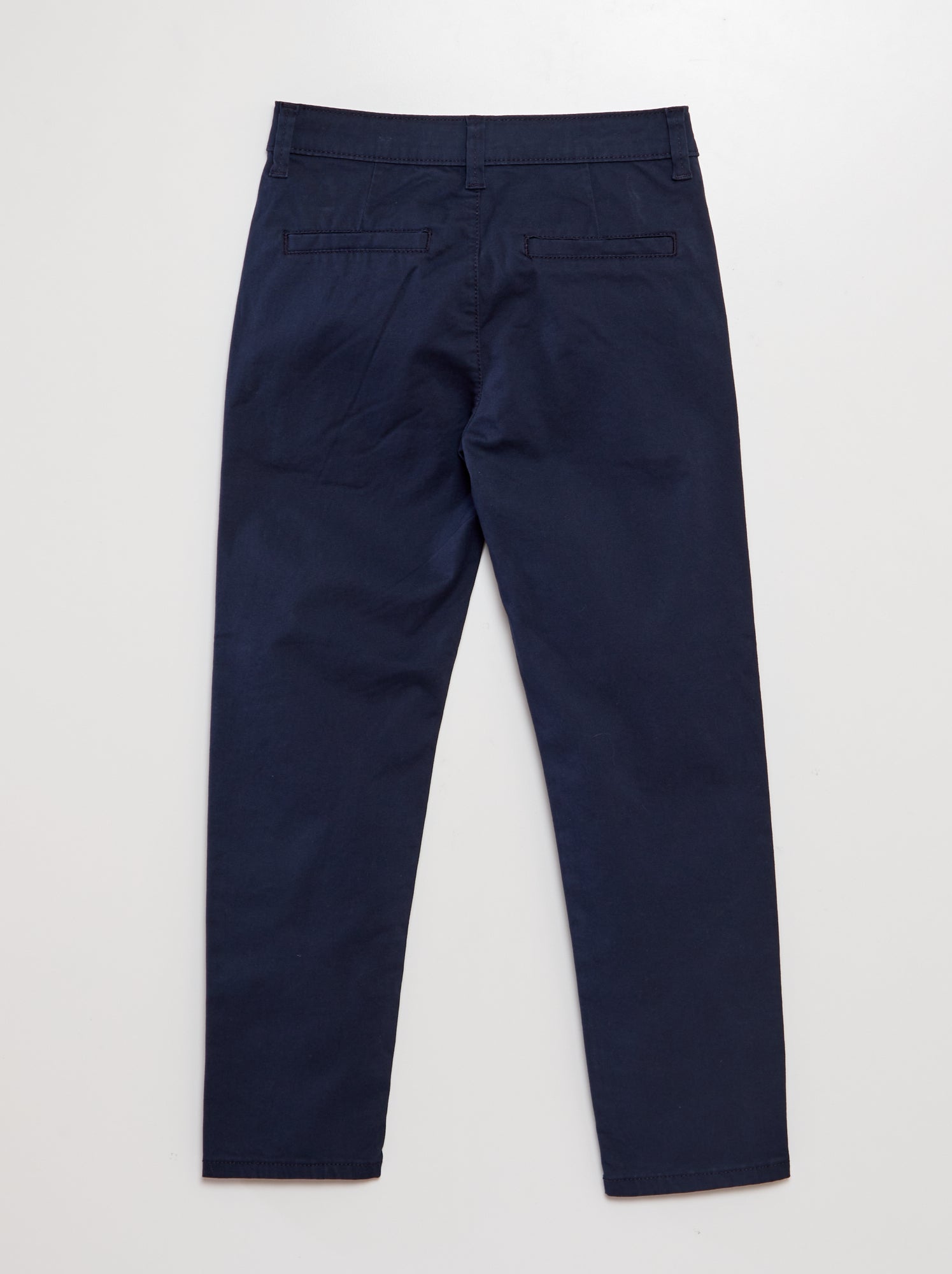 Pantalon chino slim - Bleu (BTF83_3)