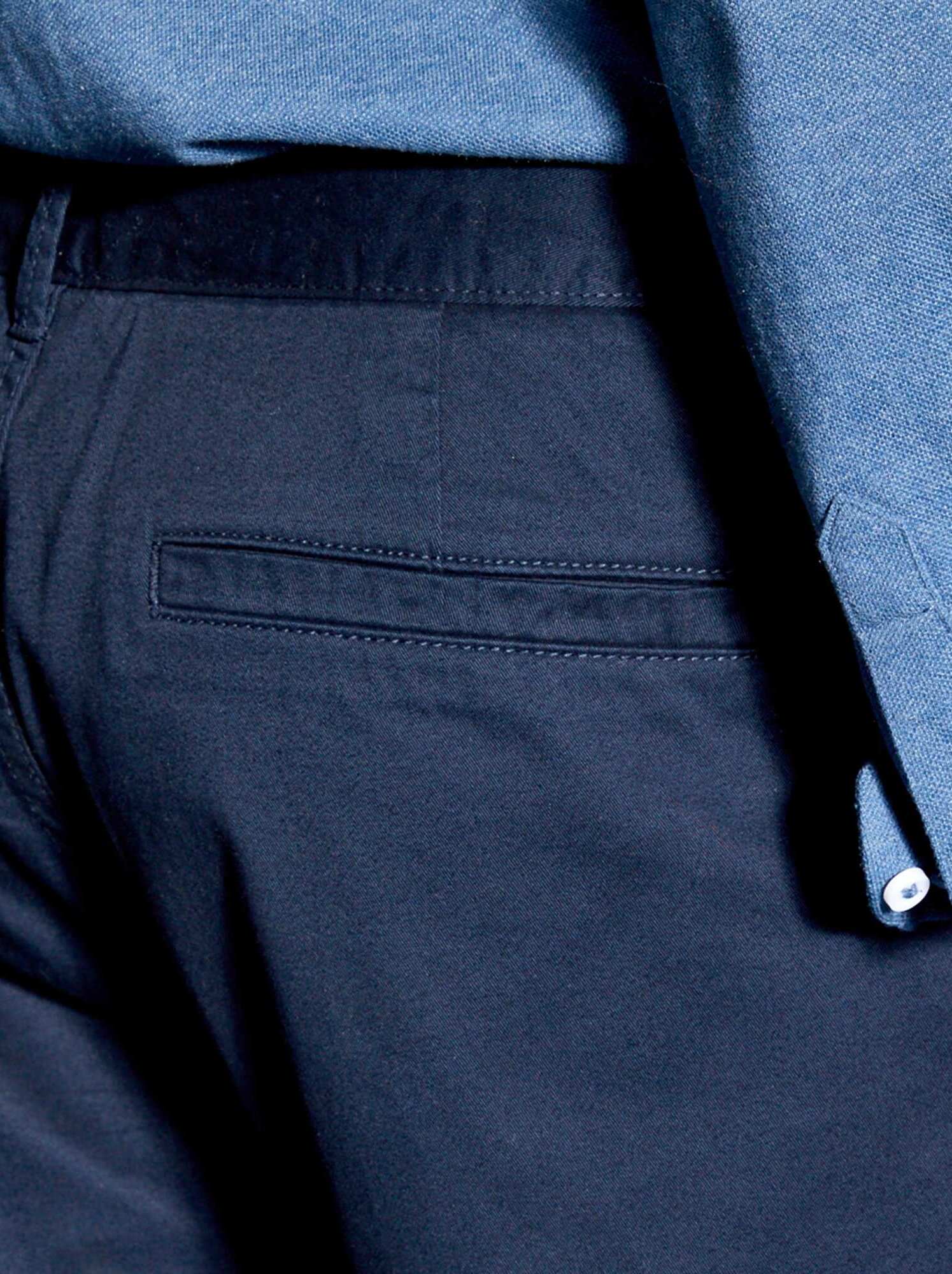 Pantalon chino slim - Bleu (VJ070_8)