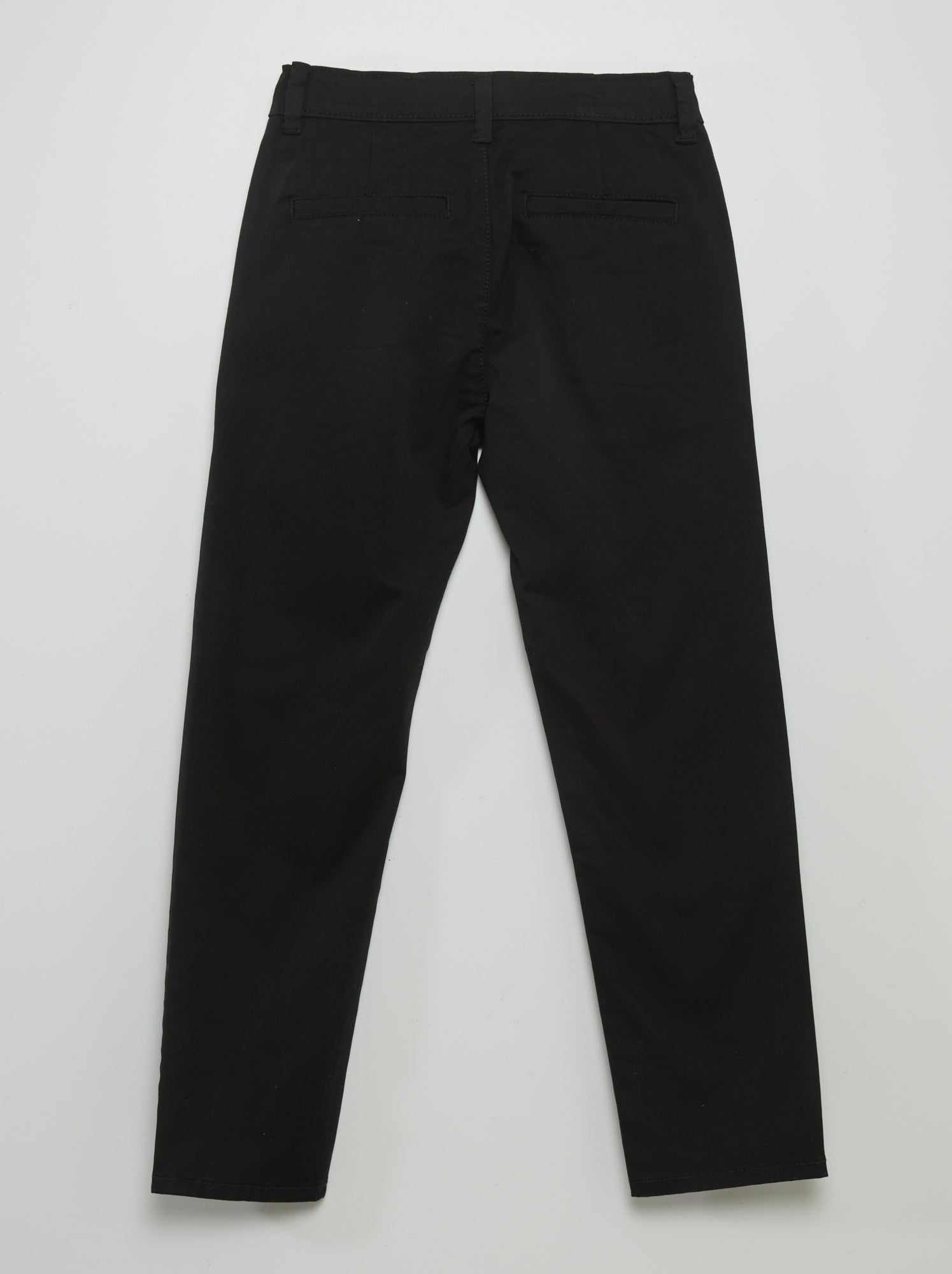 Pantalon chino slim - Noir