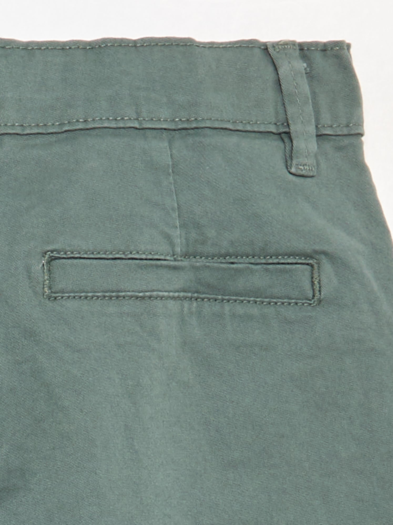 Pantalon chino slim - Vert