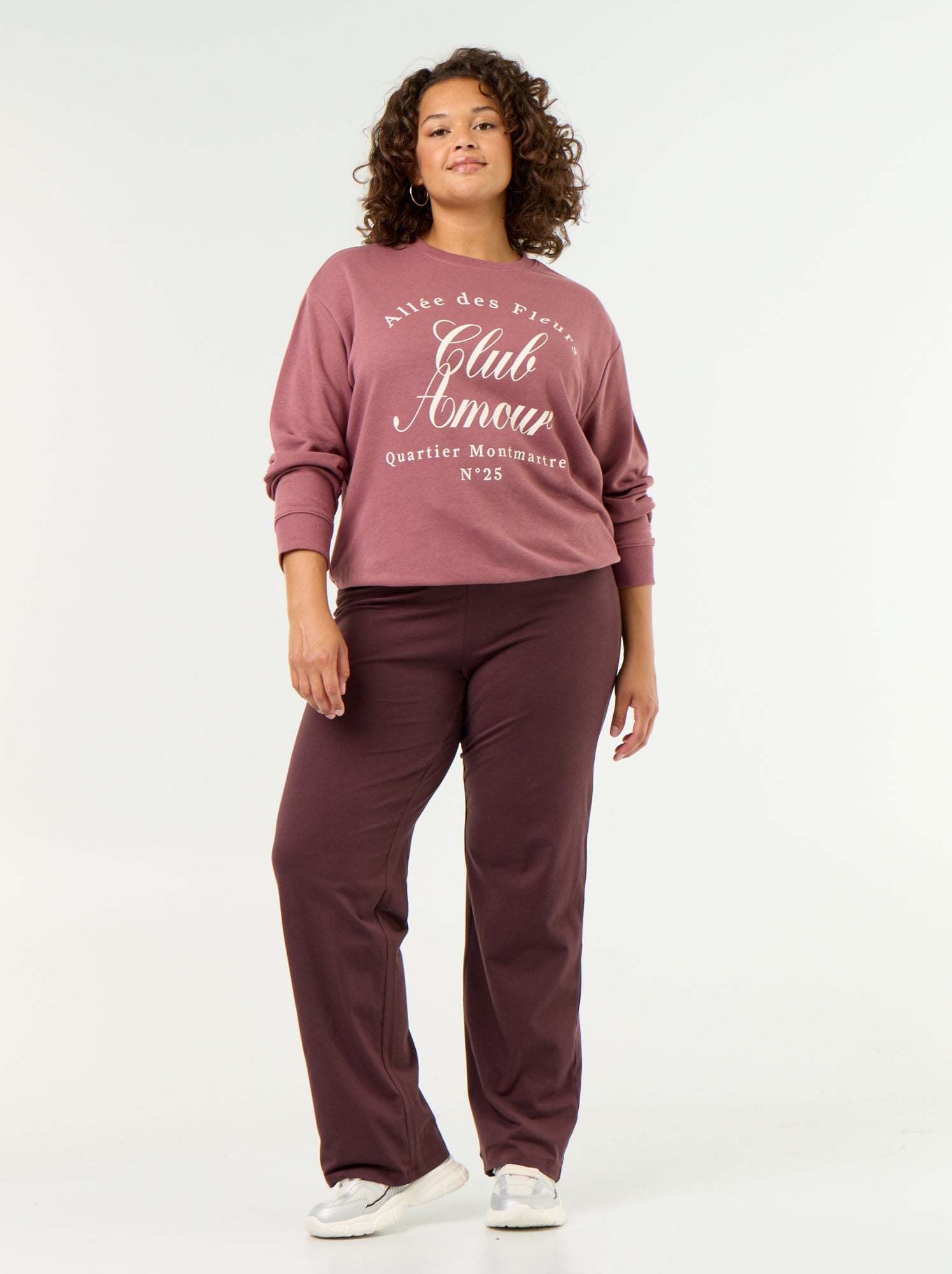 Pantalon confort fin - Violet