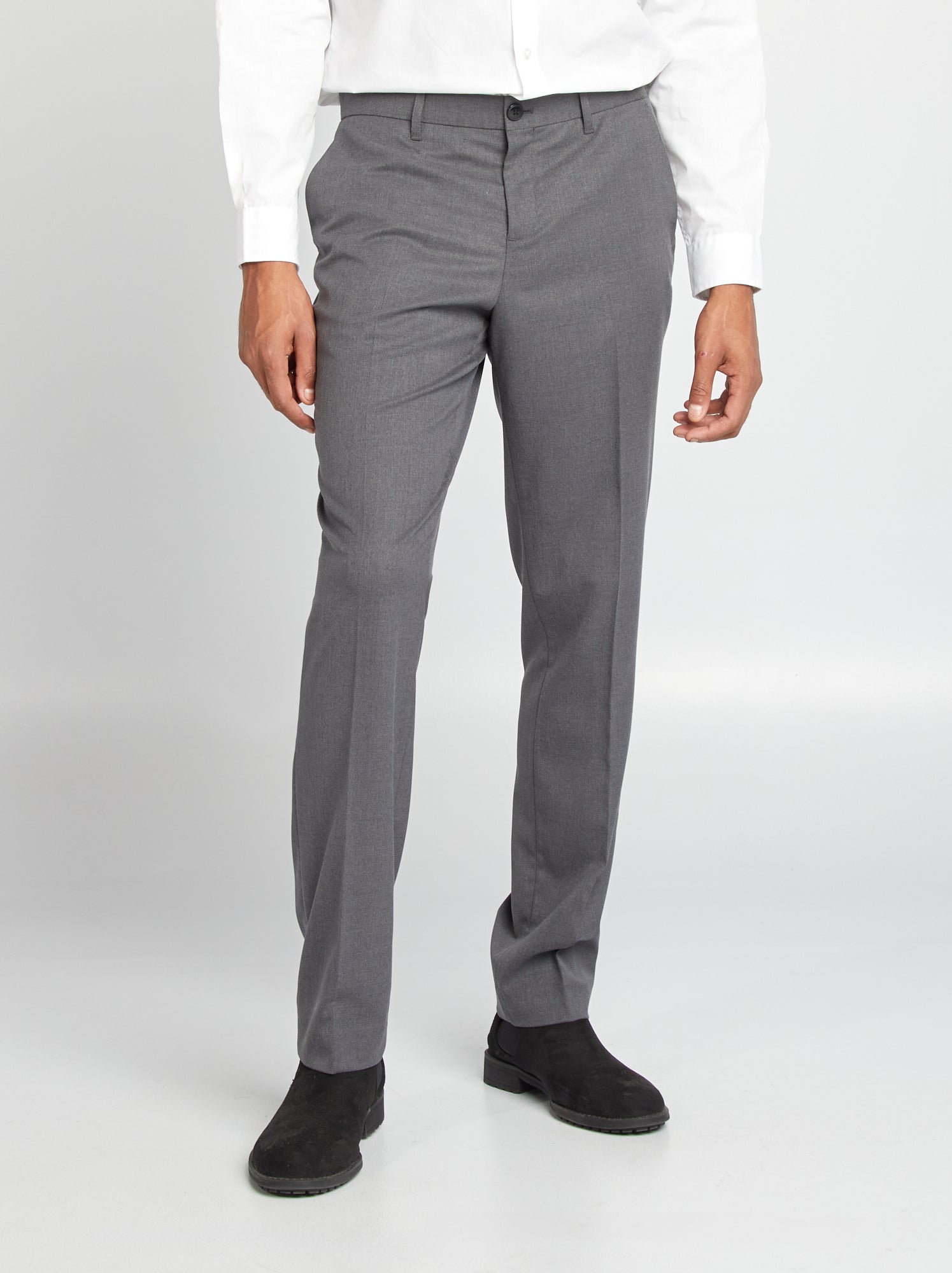 Pantalon de costume - Gris