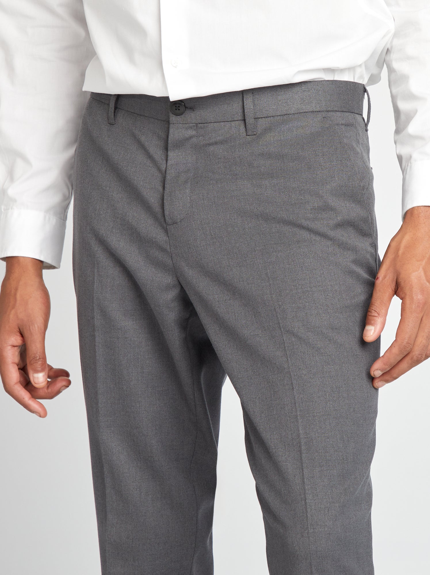 Pantalon de costume - Gris