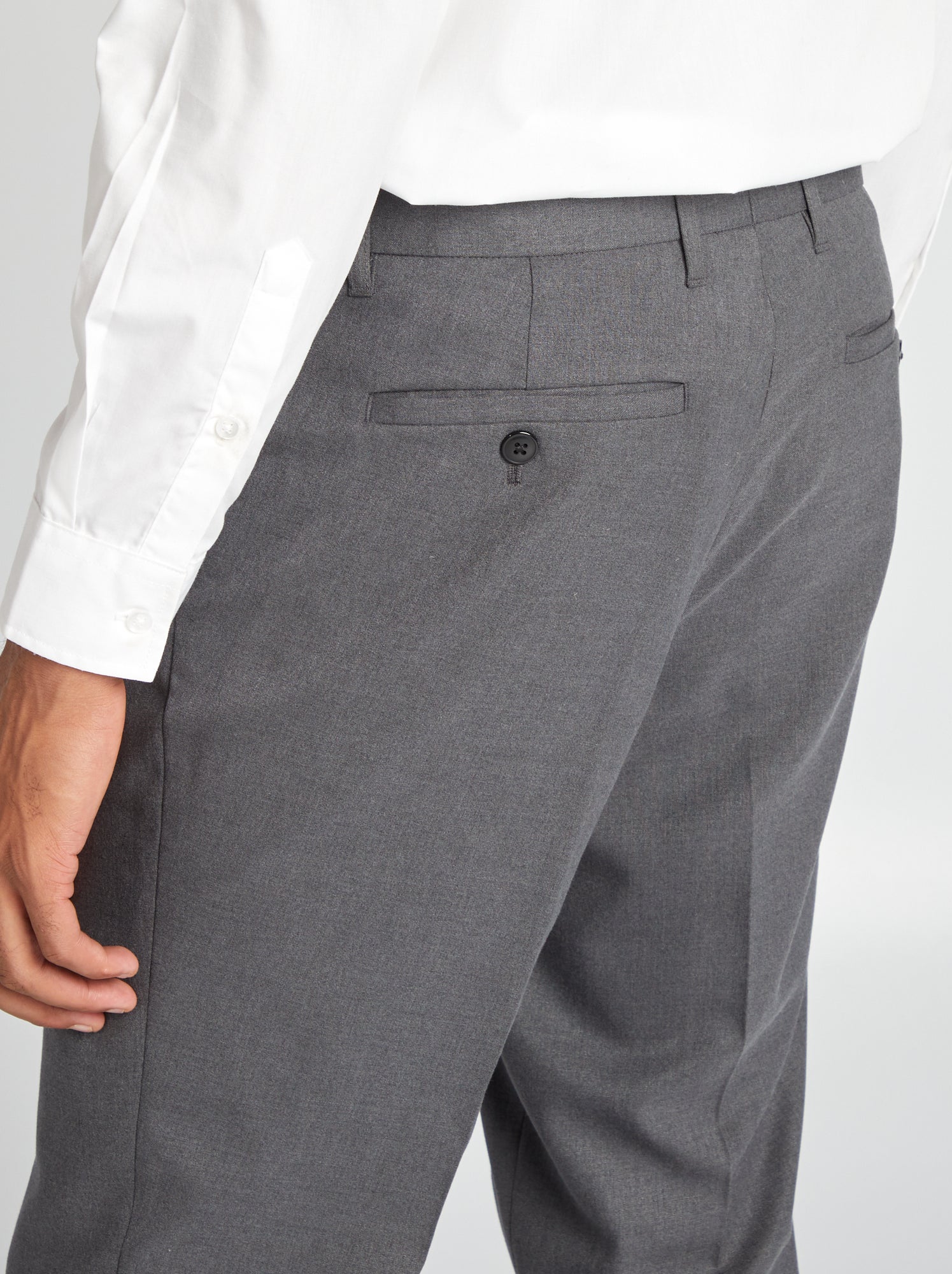 Pantalon de costume - Gris