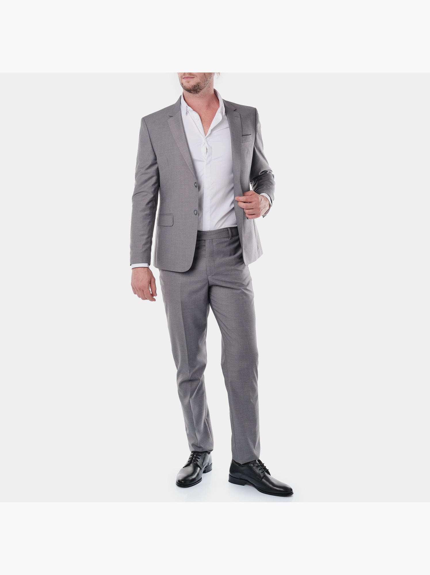 Pantalon de costume - Gris