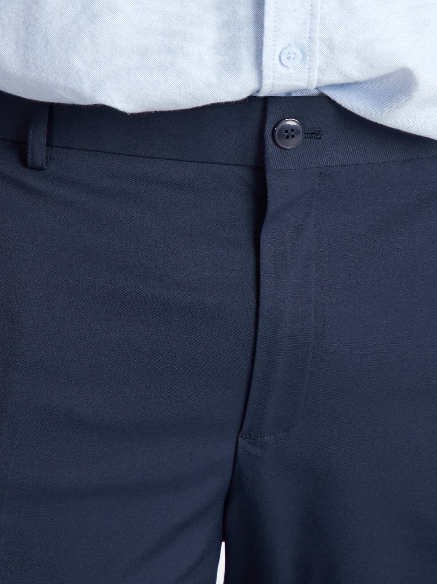 Pantalon de costume slim - Bleu