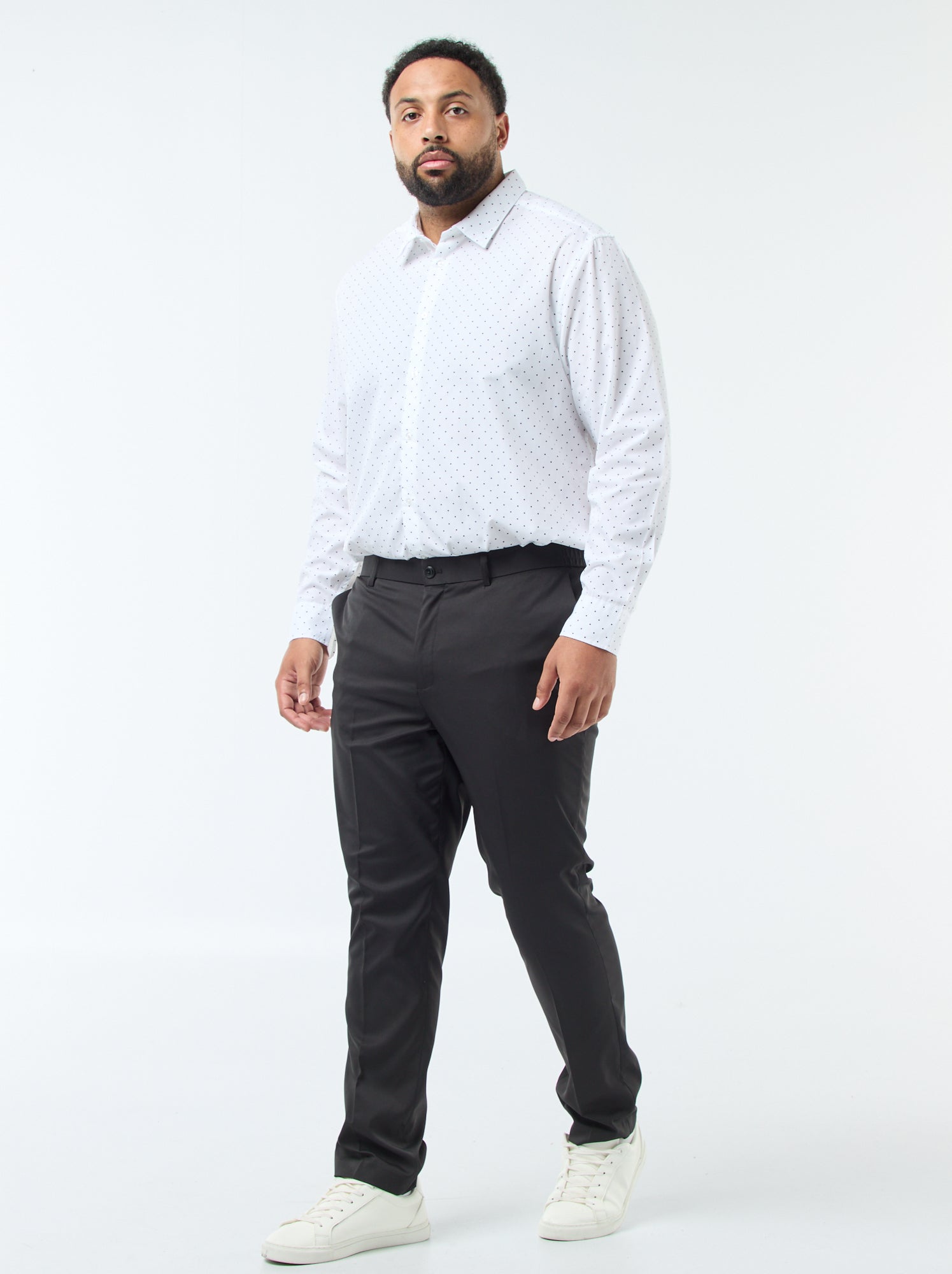 Pantalon de costume slim - Noir