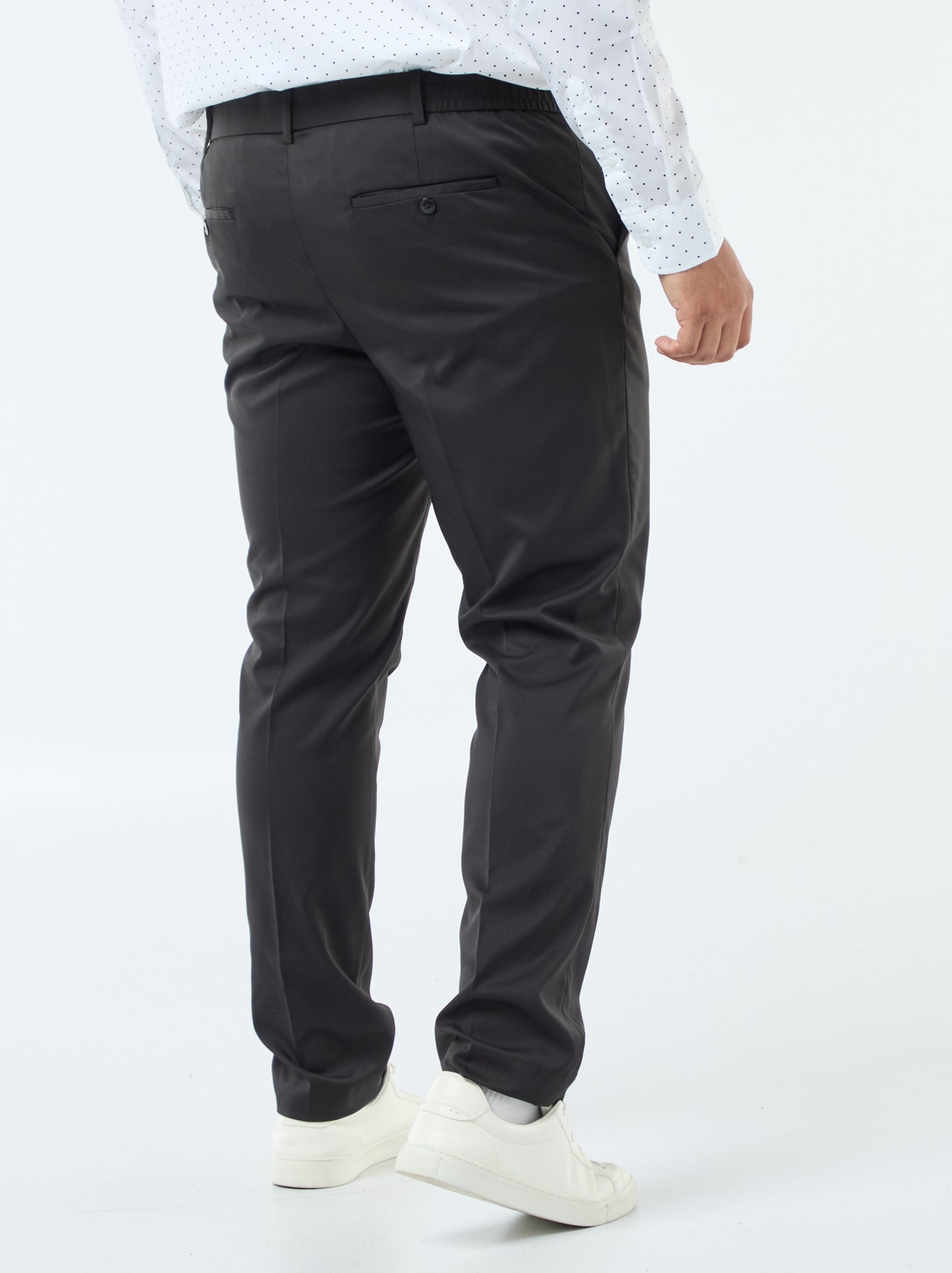 Pantalon de costume slim - Noir