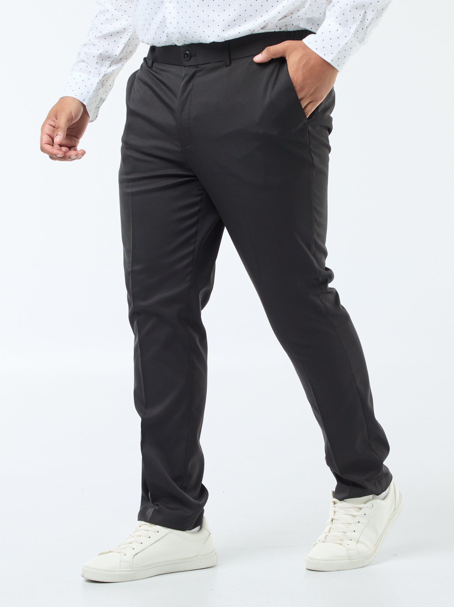 Pantalon de costume slim - Noir
