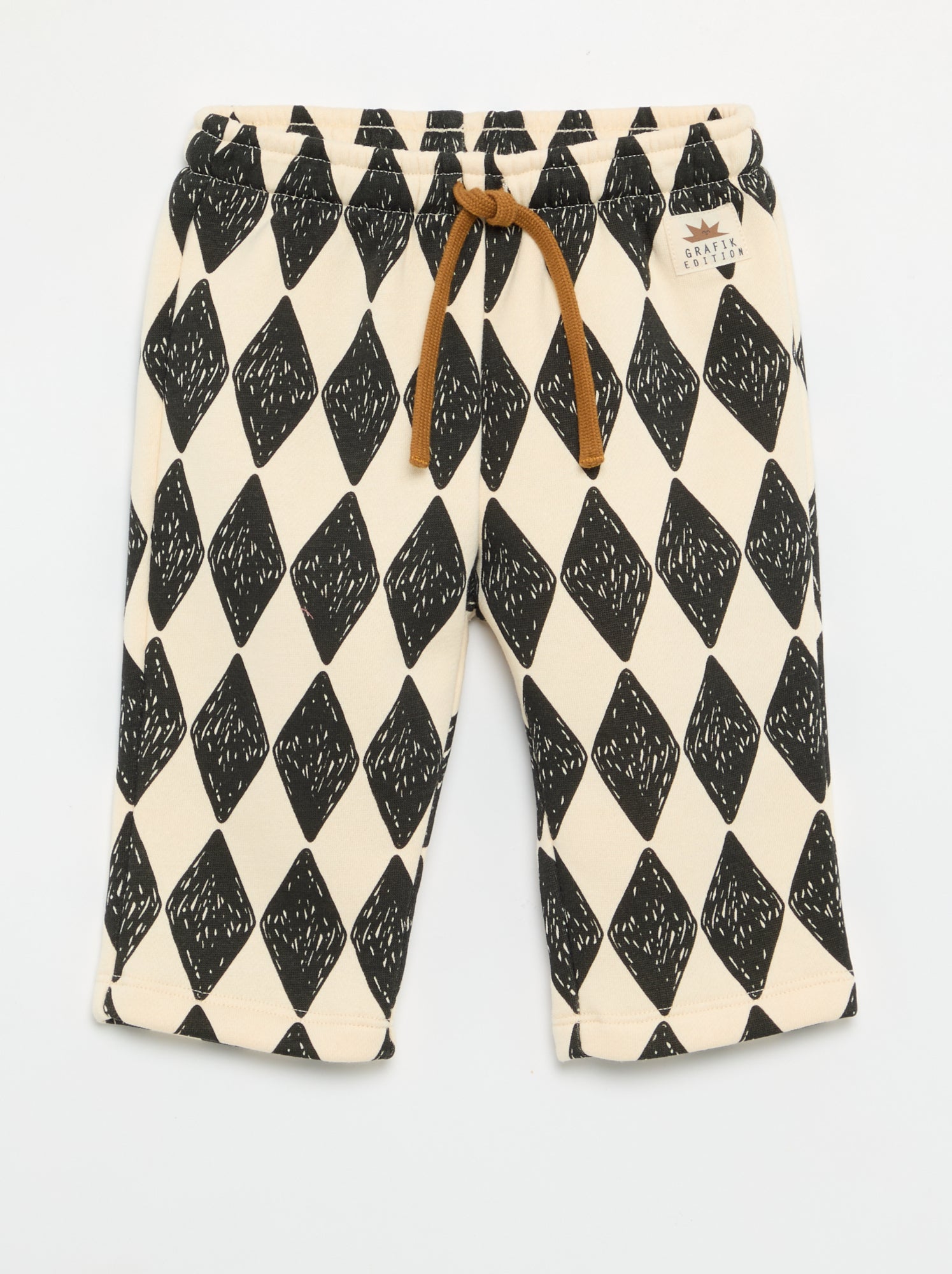 Pantalon de jogging à motif - Blanc