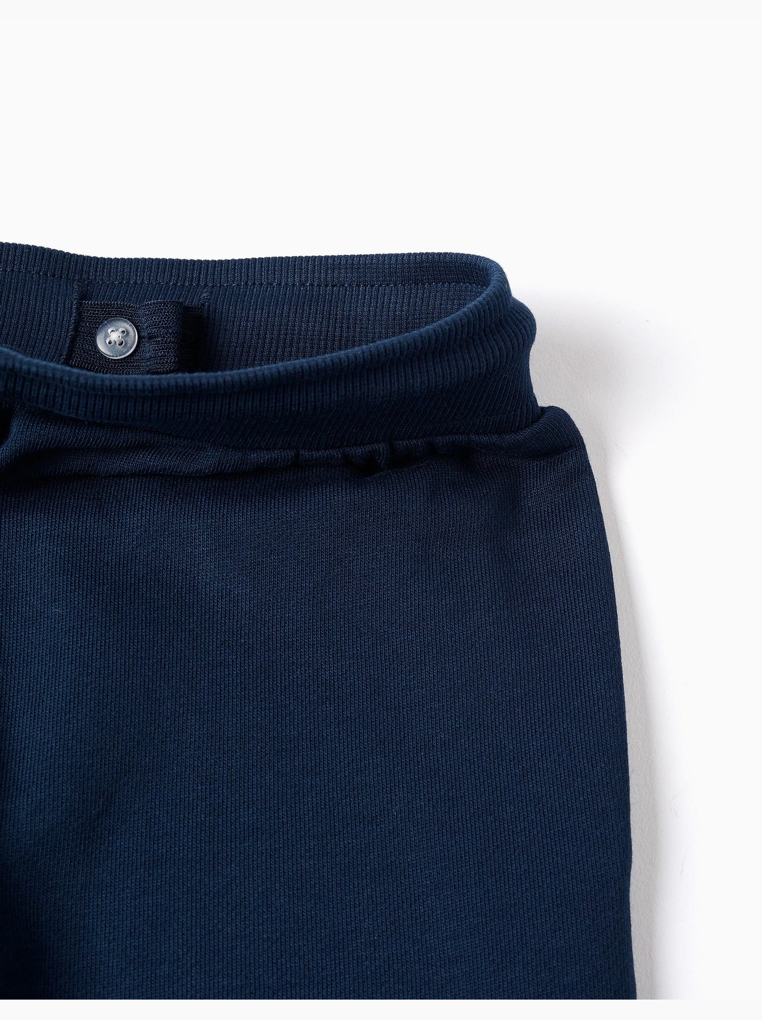 Pantalon de jogging en coton avec imprimé marvel et cordon de serrage - Bleu foncé