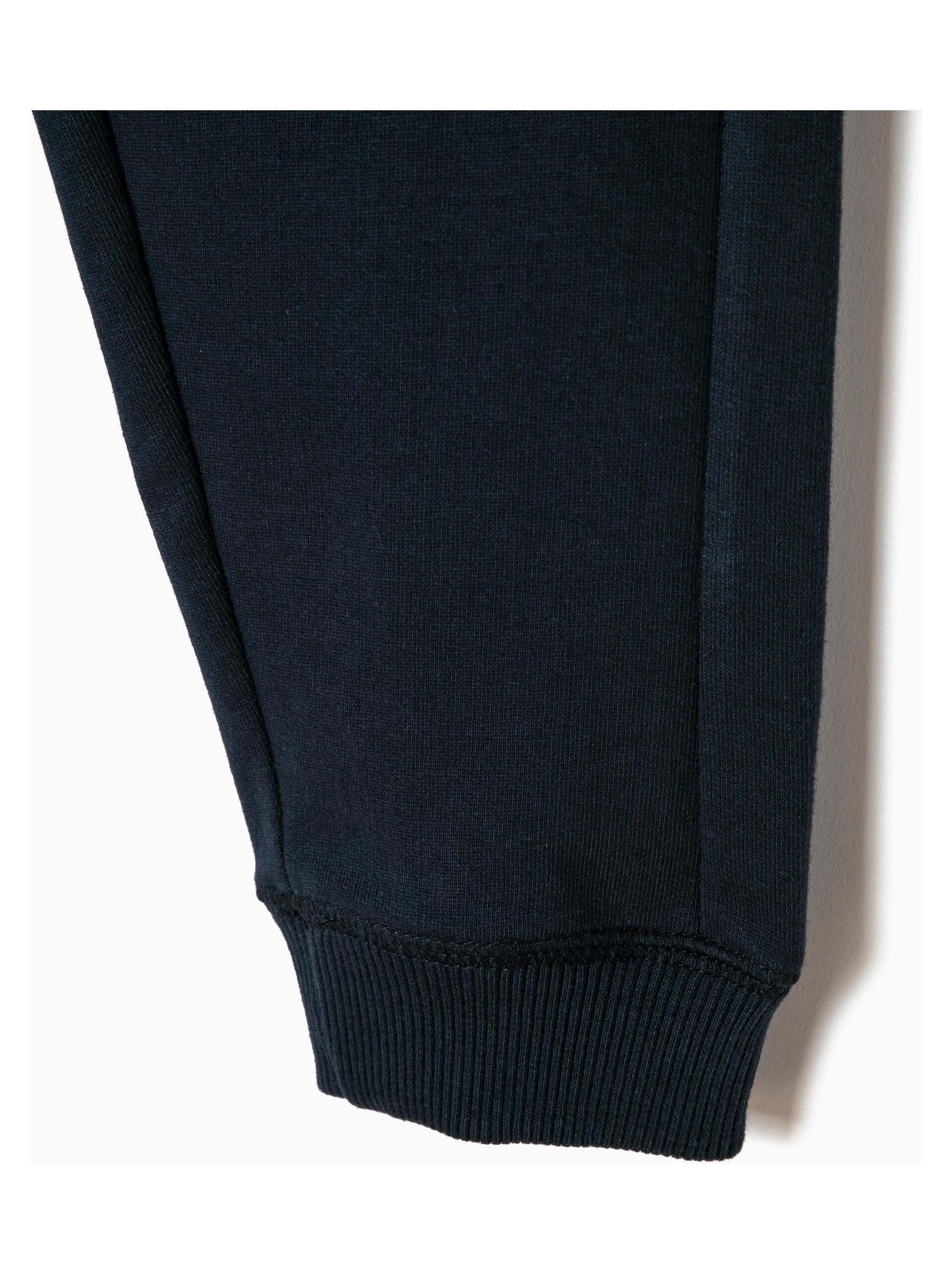 Pantalon de jogging en coton - Bleu foncé