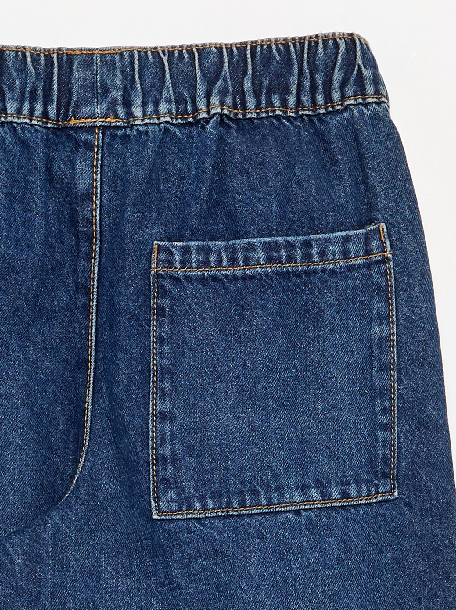 Pantalon de jogging en denim - Bleu