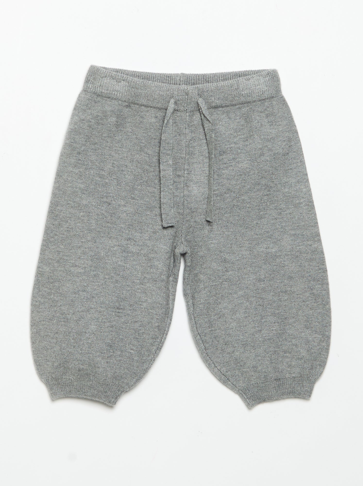 Pantalon de jogging en maille compacte - Gris