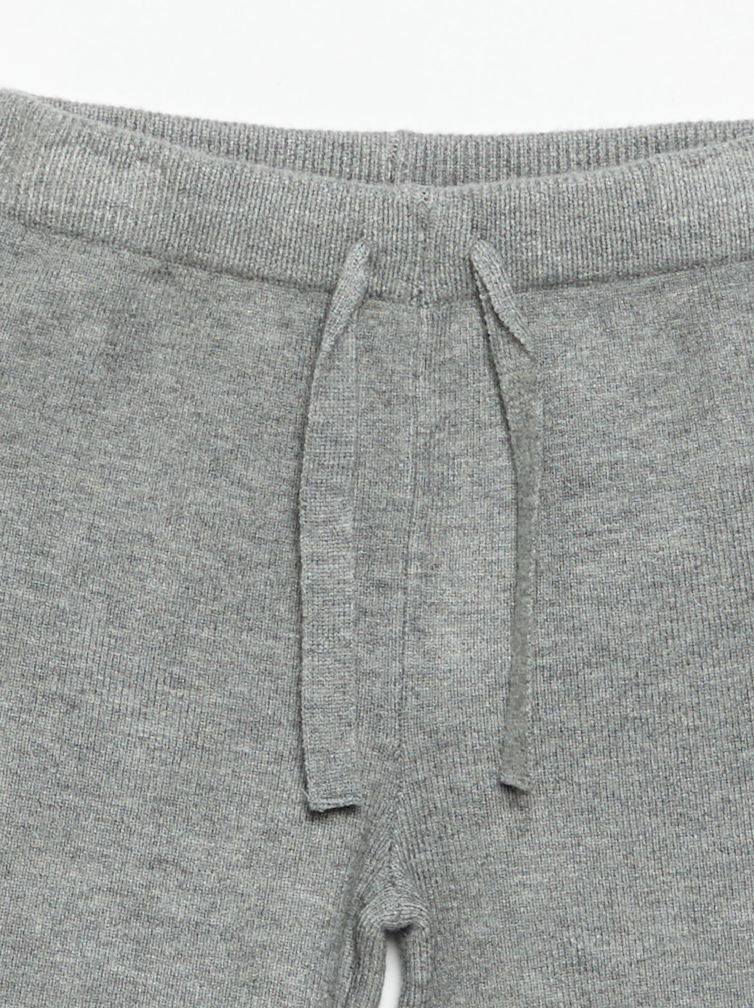 Pantalon de jogging en maille compacte - Gris
