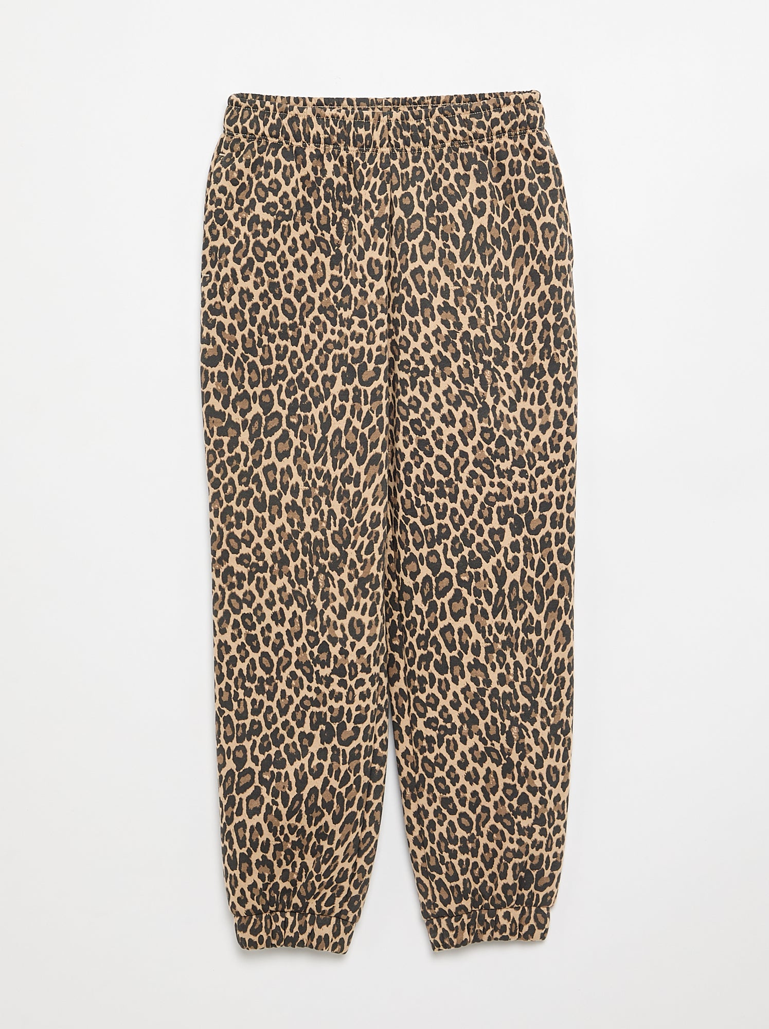 Pantalon de jogging en molleton gratté - Beige (DVS42_9)