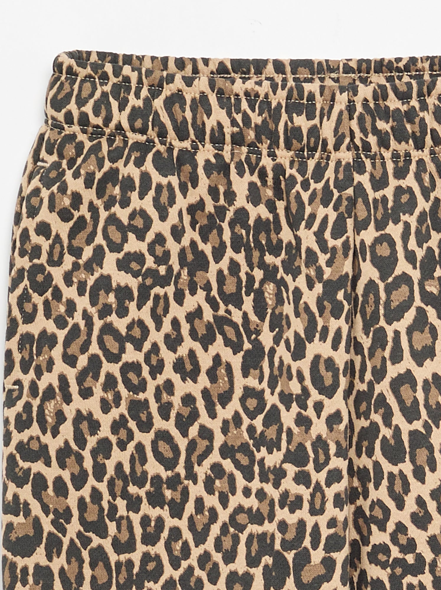 Pantalon de jogging en molleton gratté - Beige (DVS42_9)