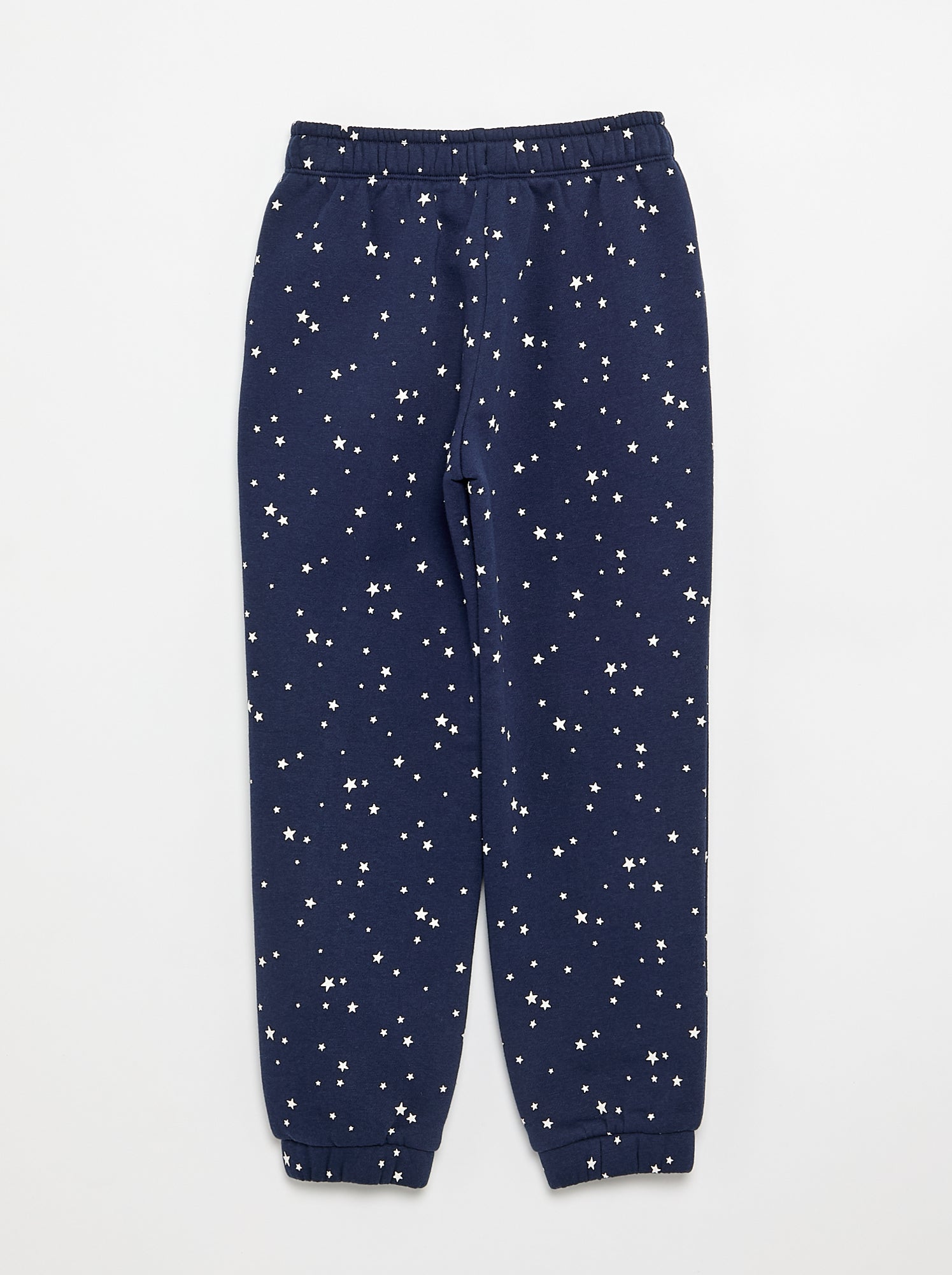 Pantalon de jogging en molleton gratté - Bleu